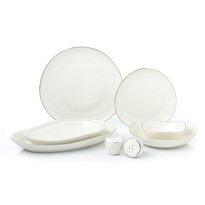 Neva N3524 Platin İkon 28 Parça 6 Kişilik Yemek Takımı