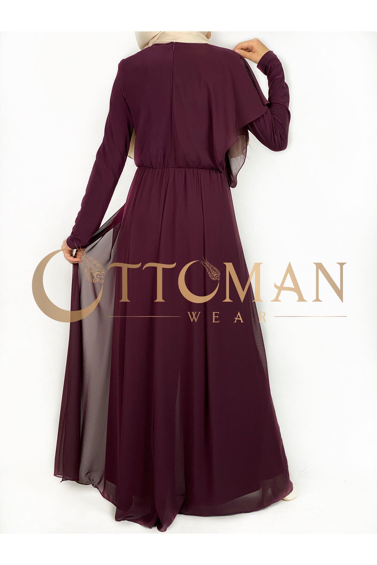 Şifon Tulum Mürdüm OTW6075