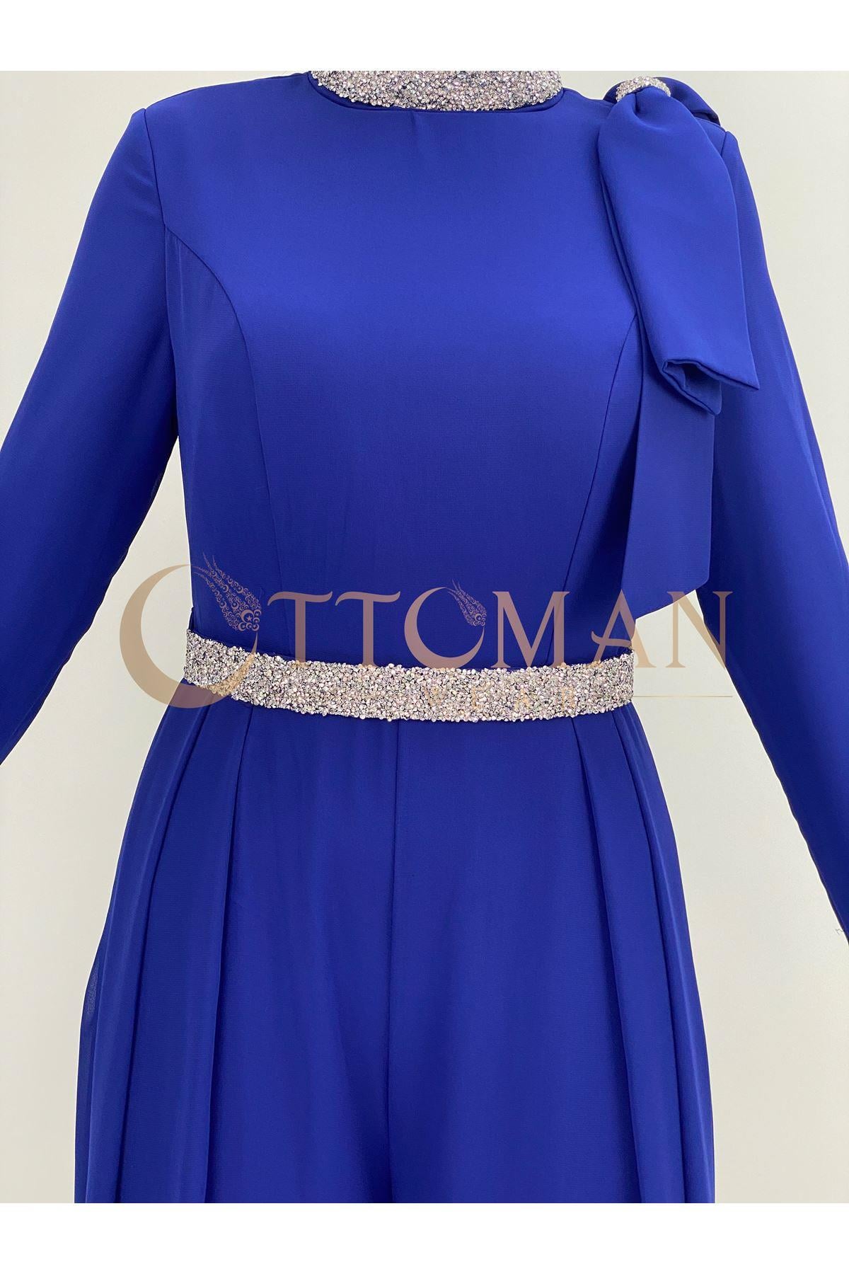 Abiye Tulum Saks OTW70046