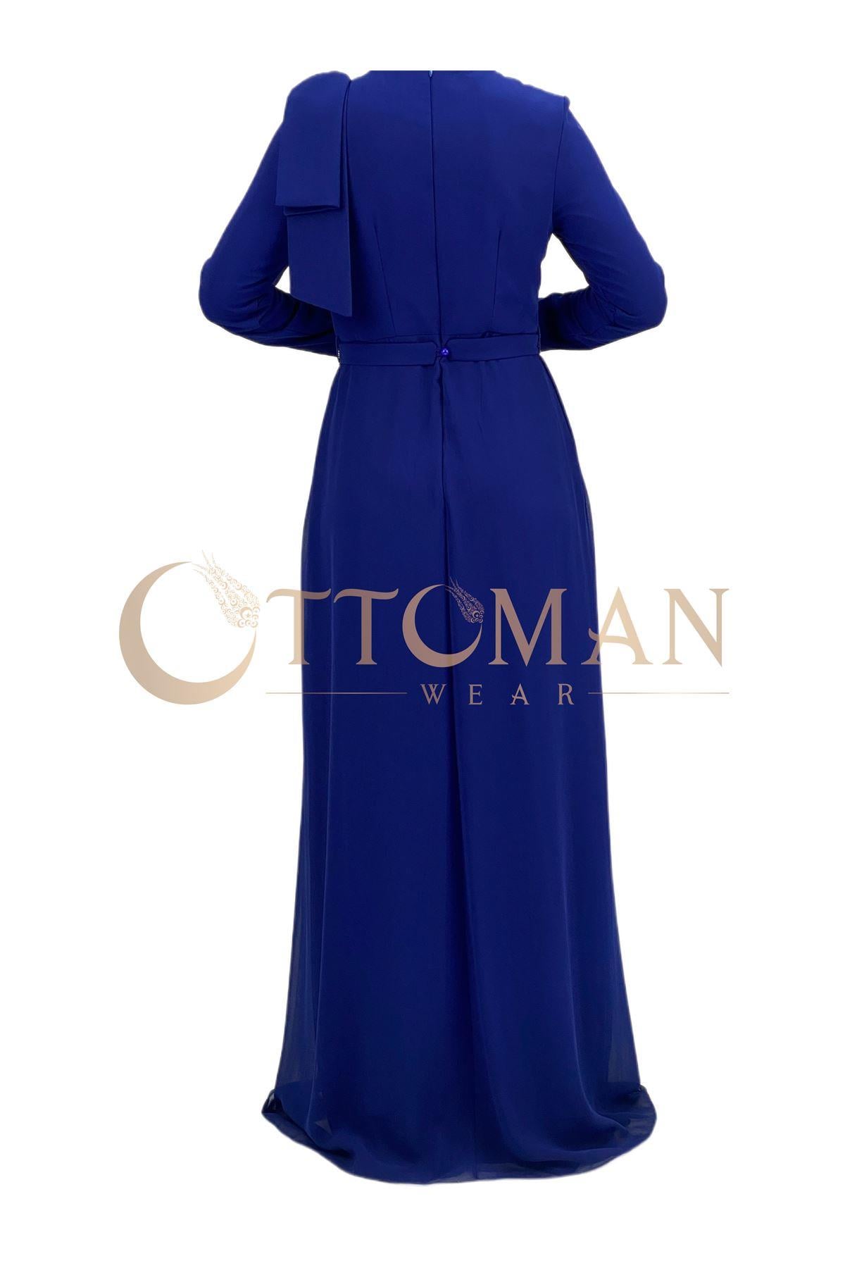 Abiye Tulum Saks OTW70046