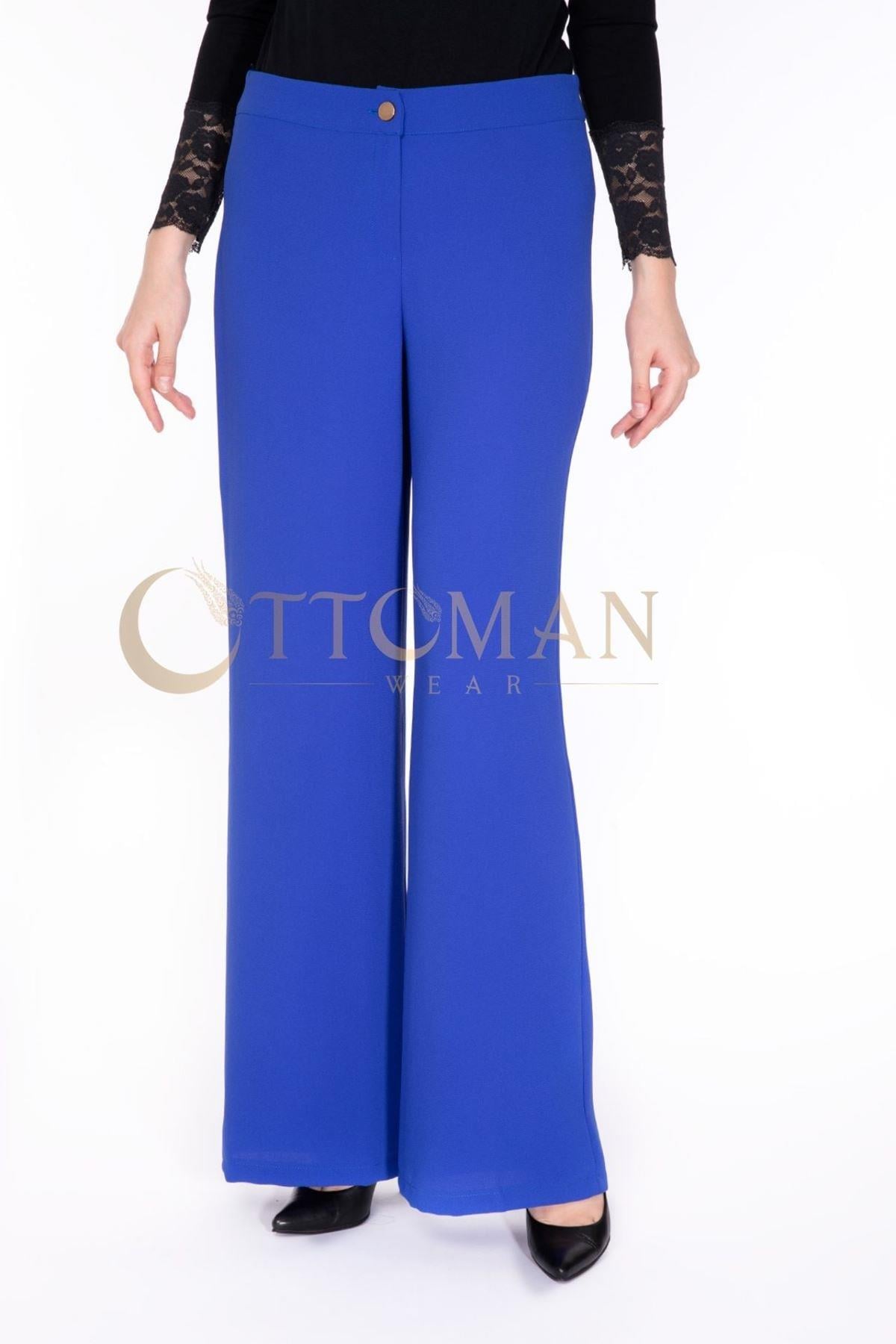 Bol Paça Krep Pantolon Saks OTW703
