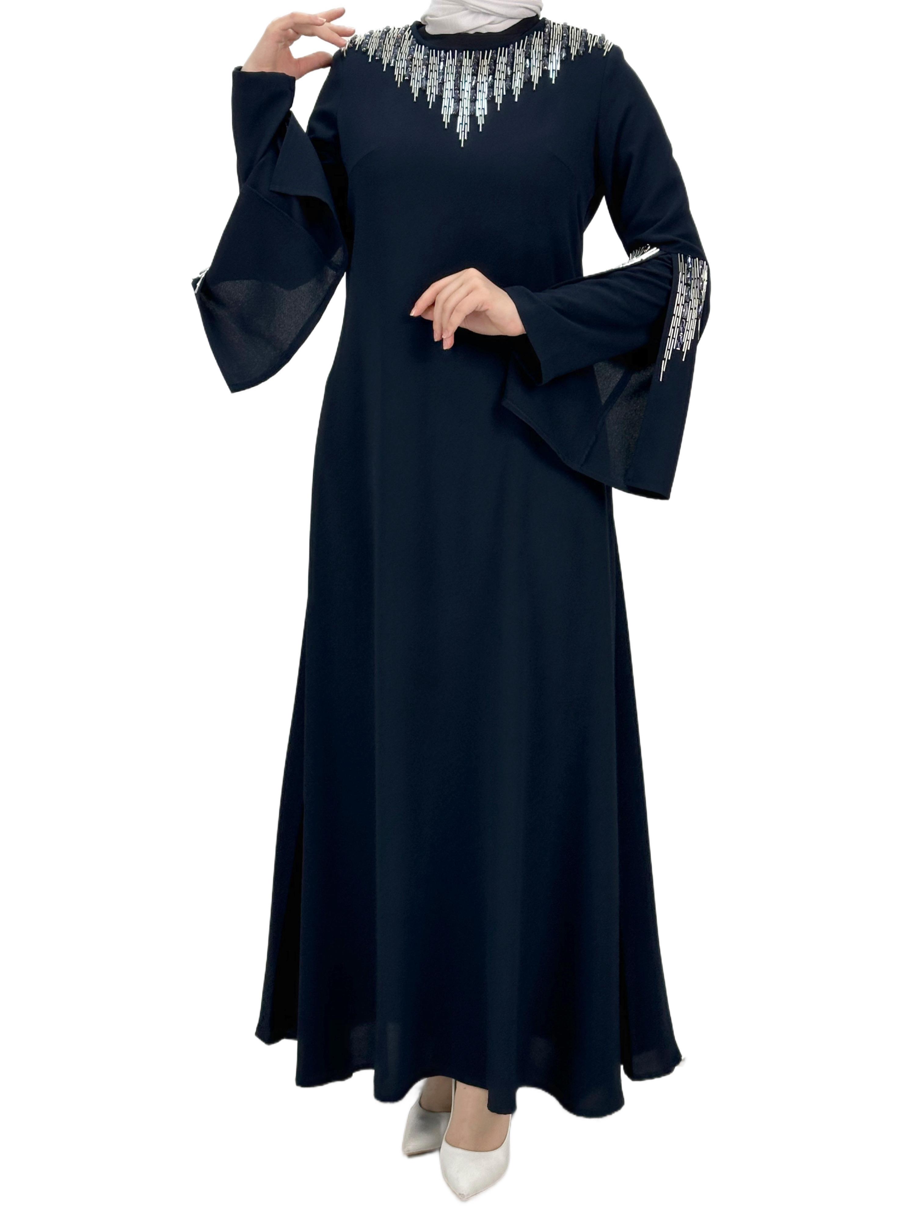 Abiye Elbise Lacivert OTW36222