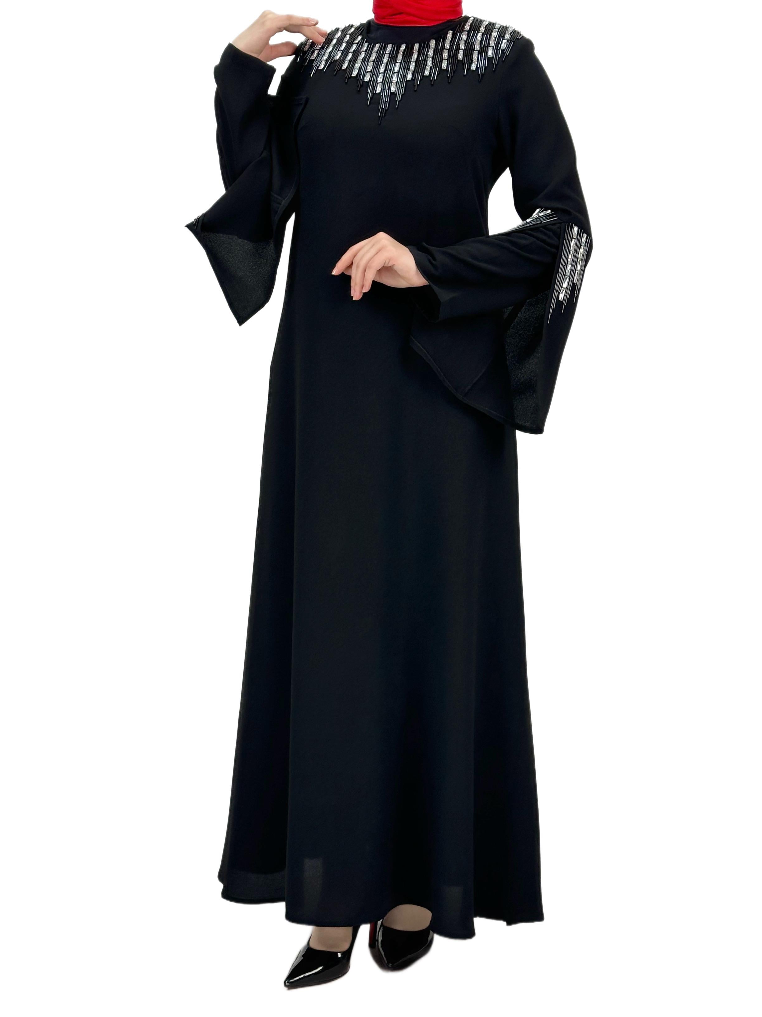 Abiye Elbise Siyah OTW36222