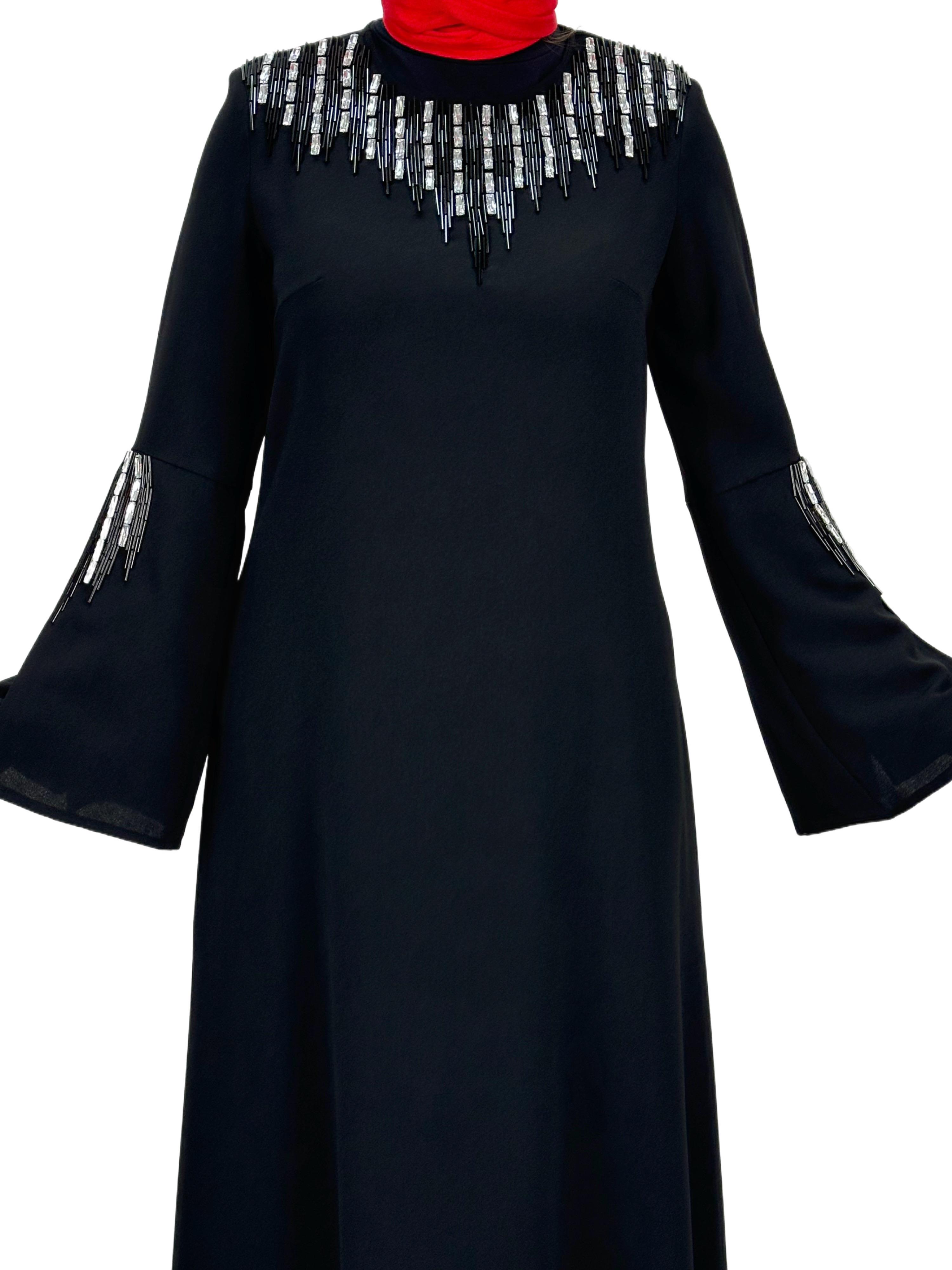 Abiye Elbise Siyah OTW36222