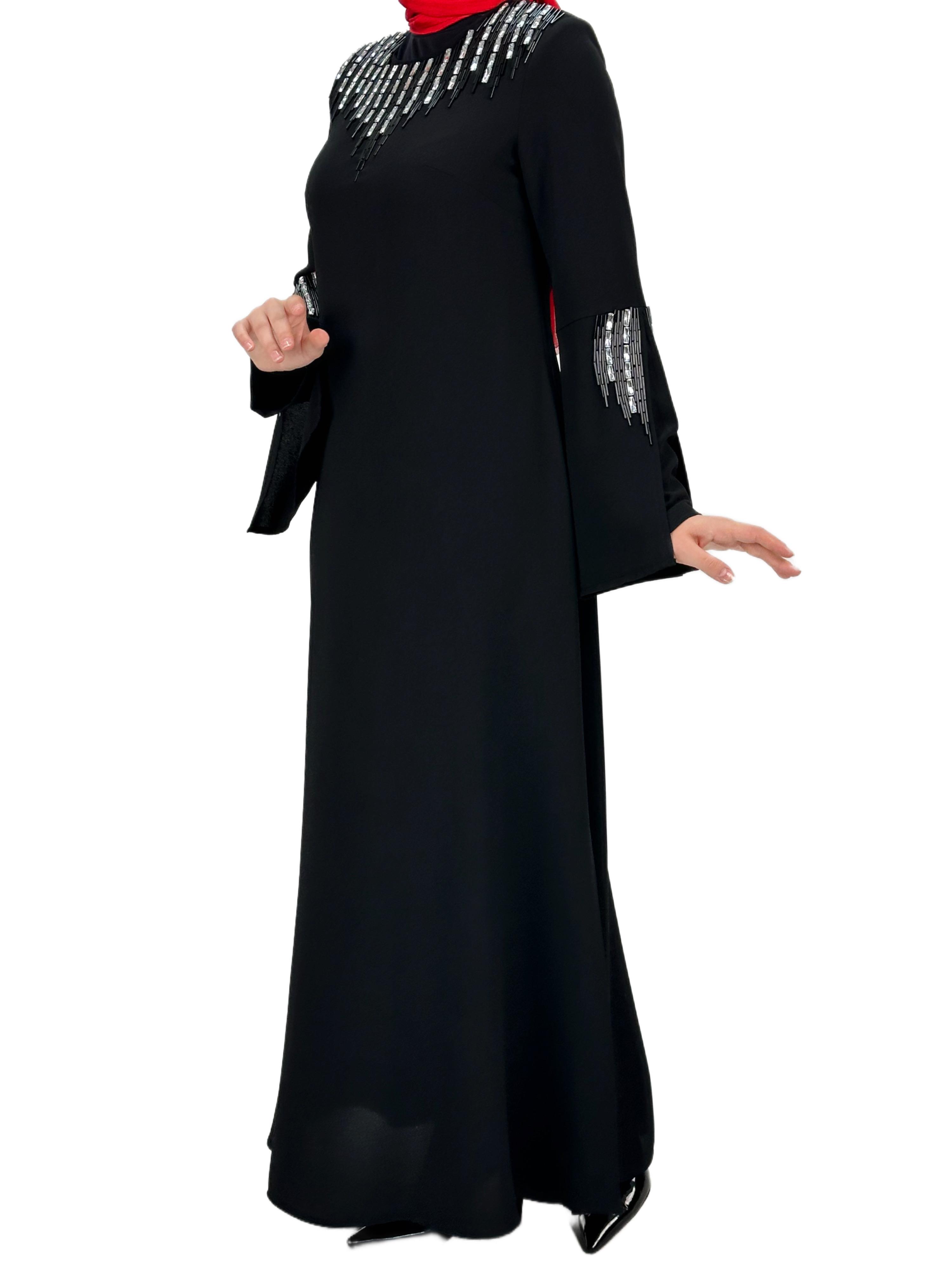 Abiye Elbise Siyah OTW36222