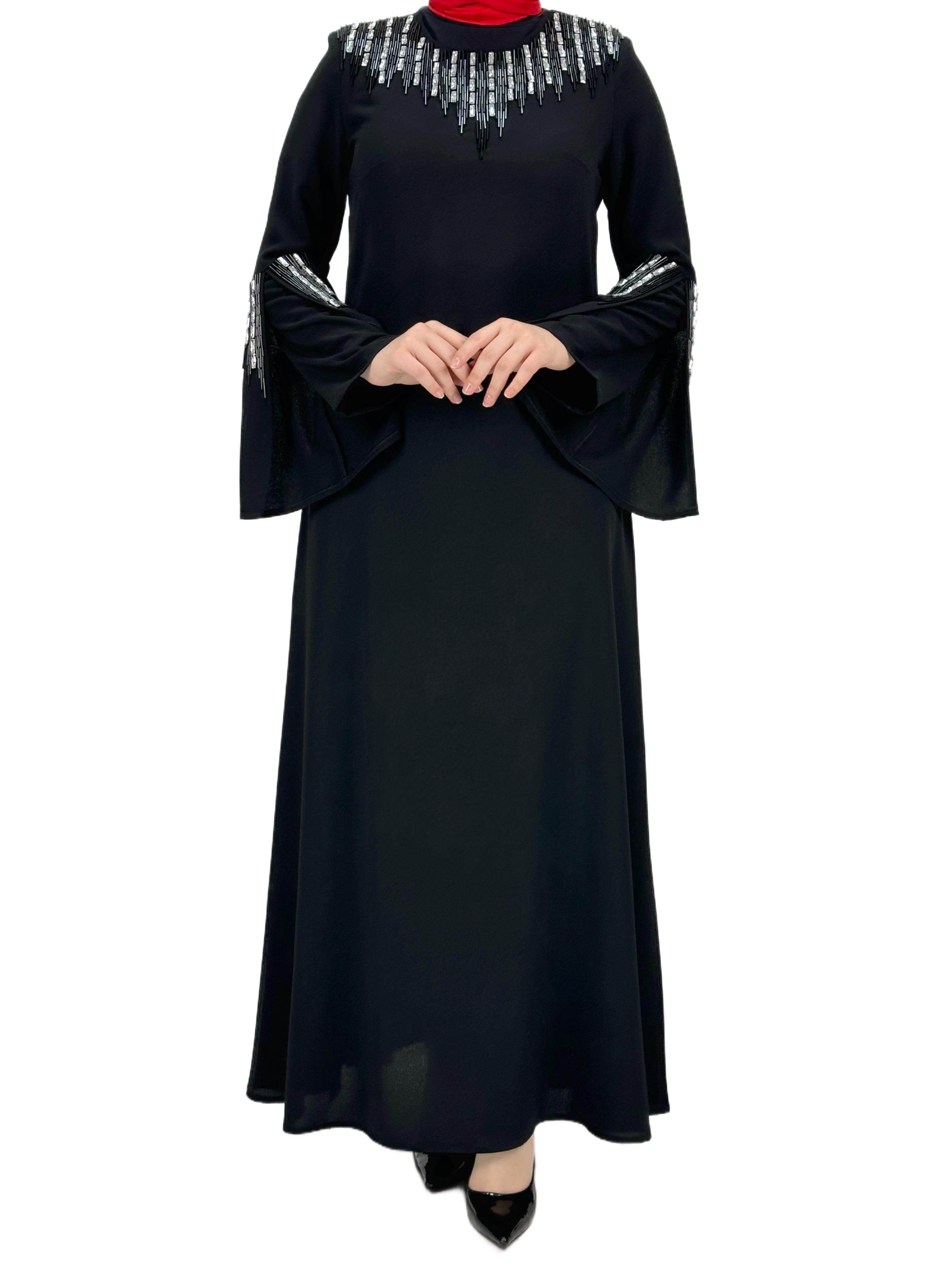 Abiye Elbise Siyah OTW36222