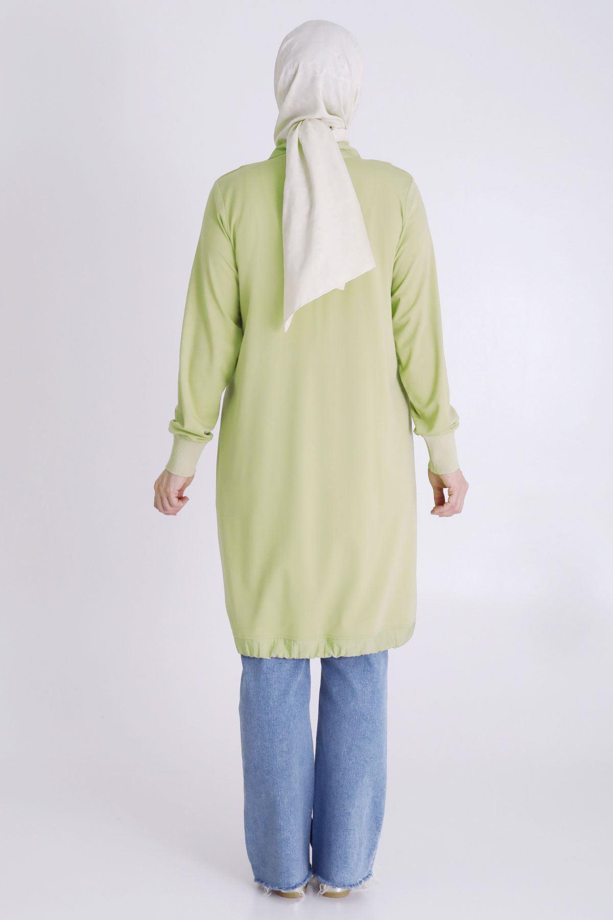 Behrem Büyük Beden Örme Tunik Ihlamur OTW20120