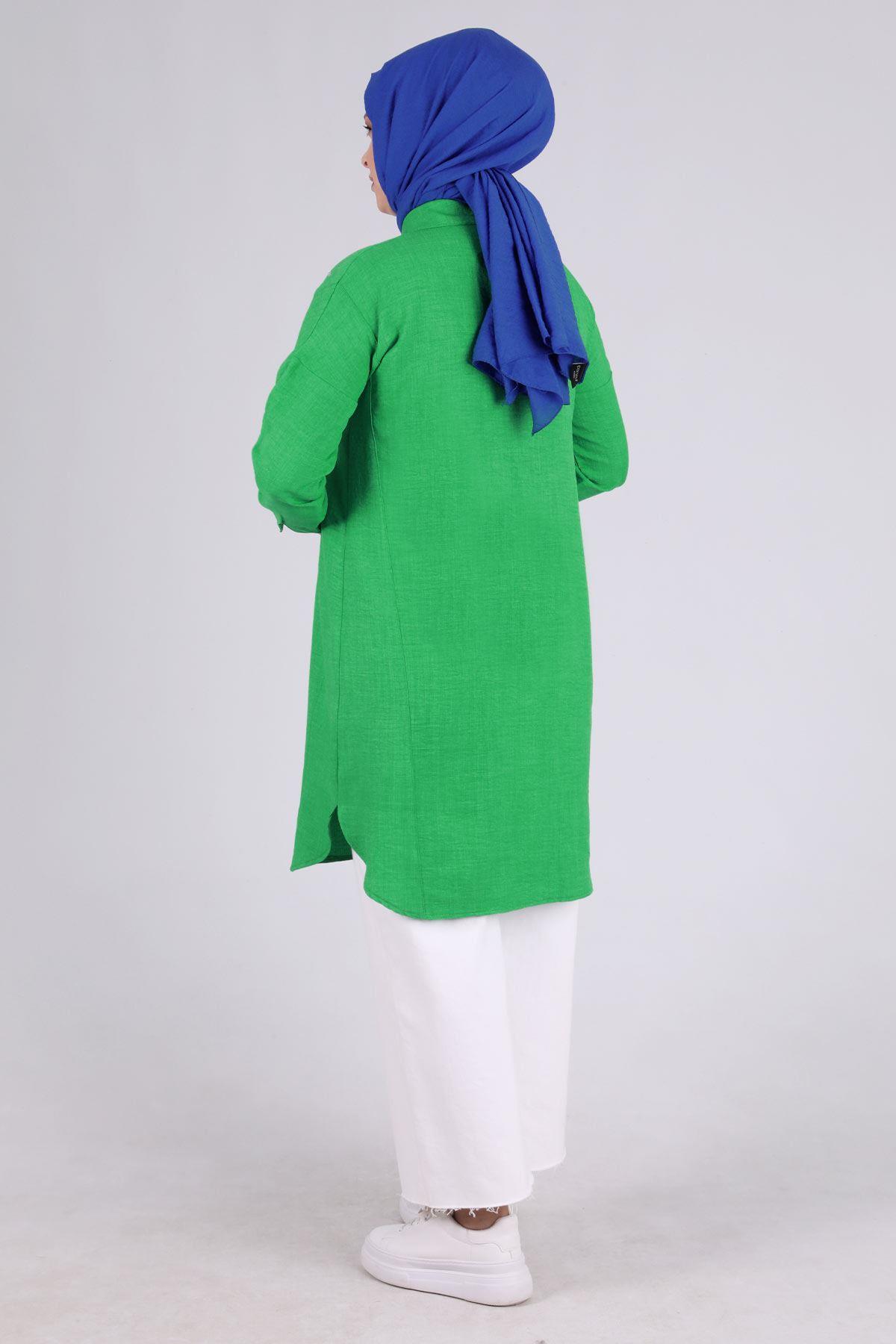 Behrem Büyük Beden Tesettür Tunik Benetton OTW2337