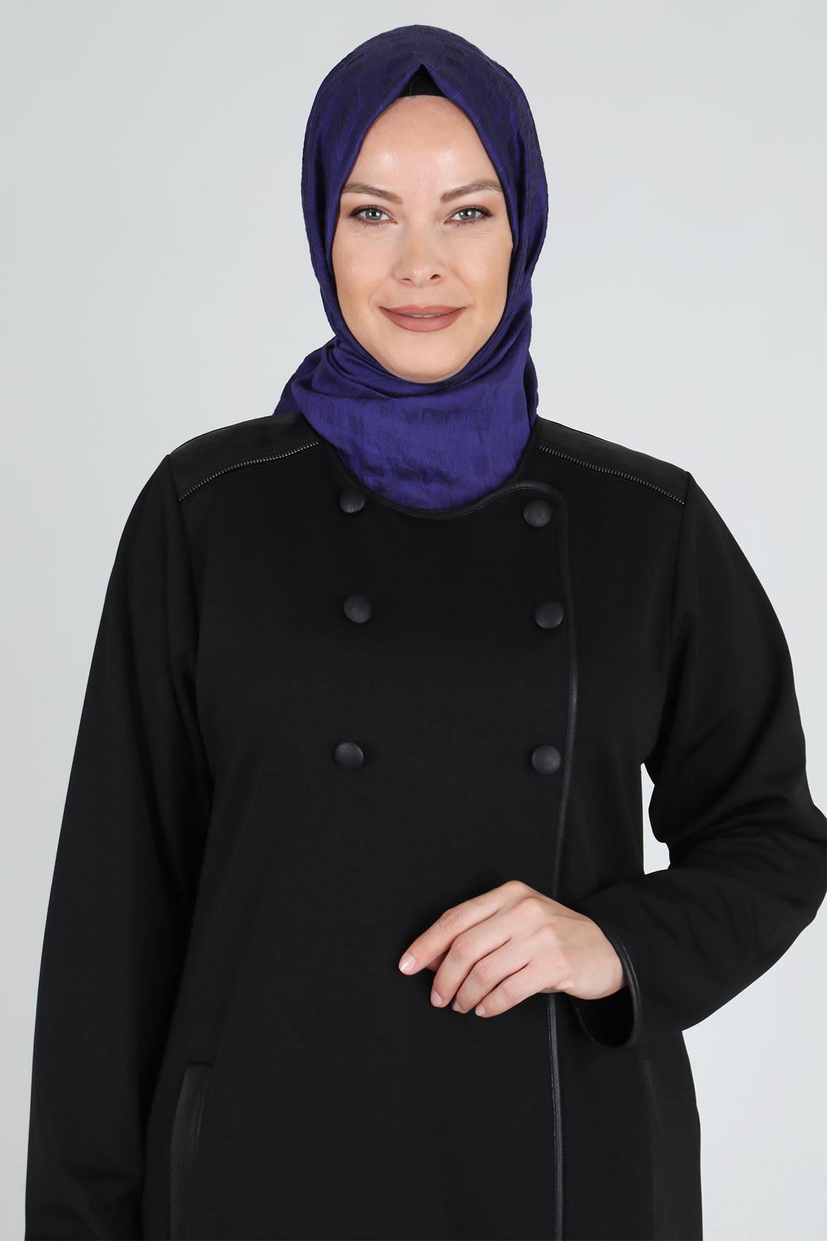 Behrem Çelik Örme Kap Siyah OTW25082