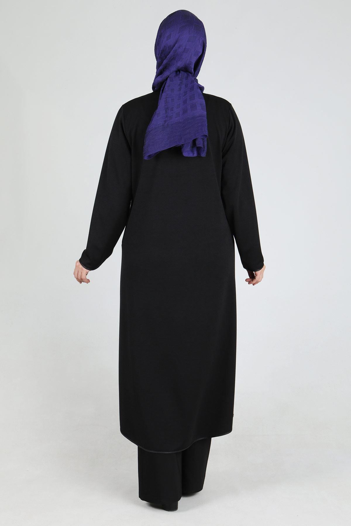 Behrem Çelik Örme Kap Siyah OTW25082