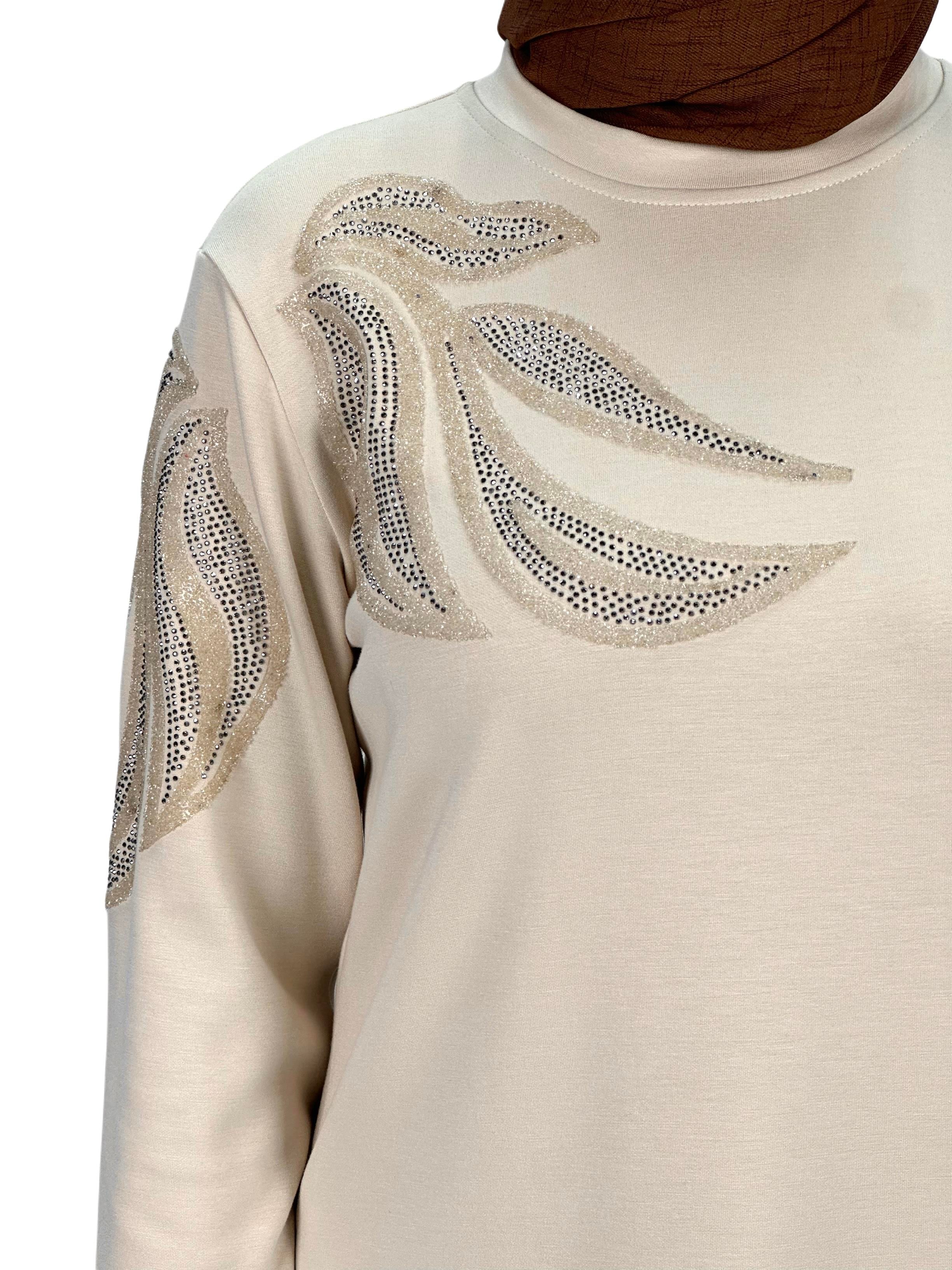 Büyük Beden Tunik Taş OTW2117