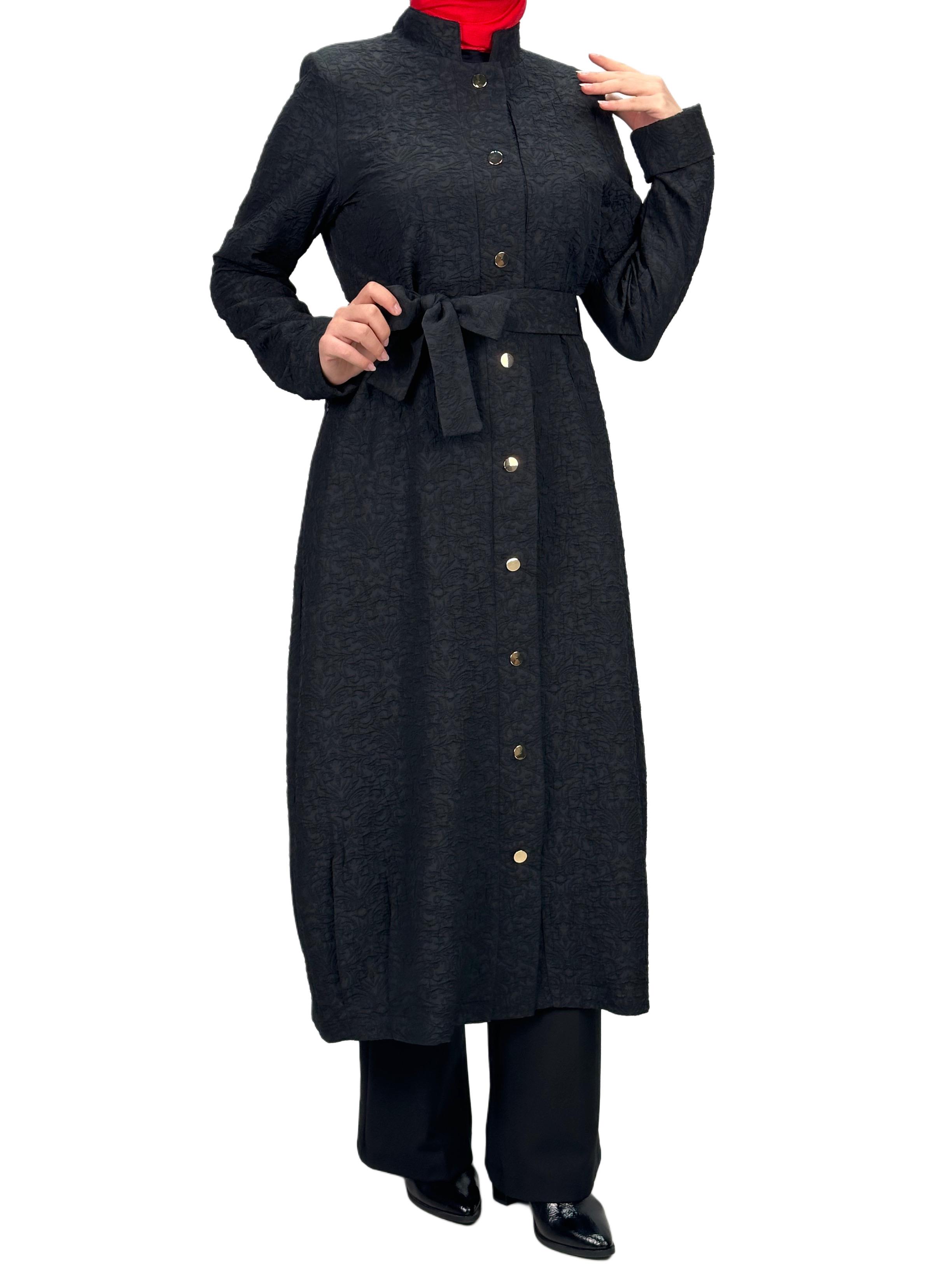 Çıtçıtlı Kap Siyah OTW36228