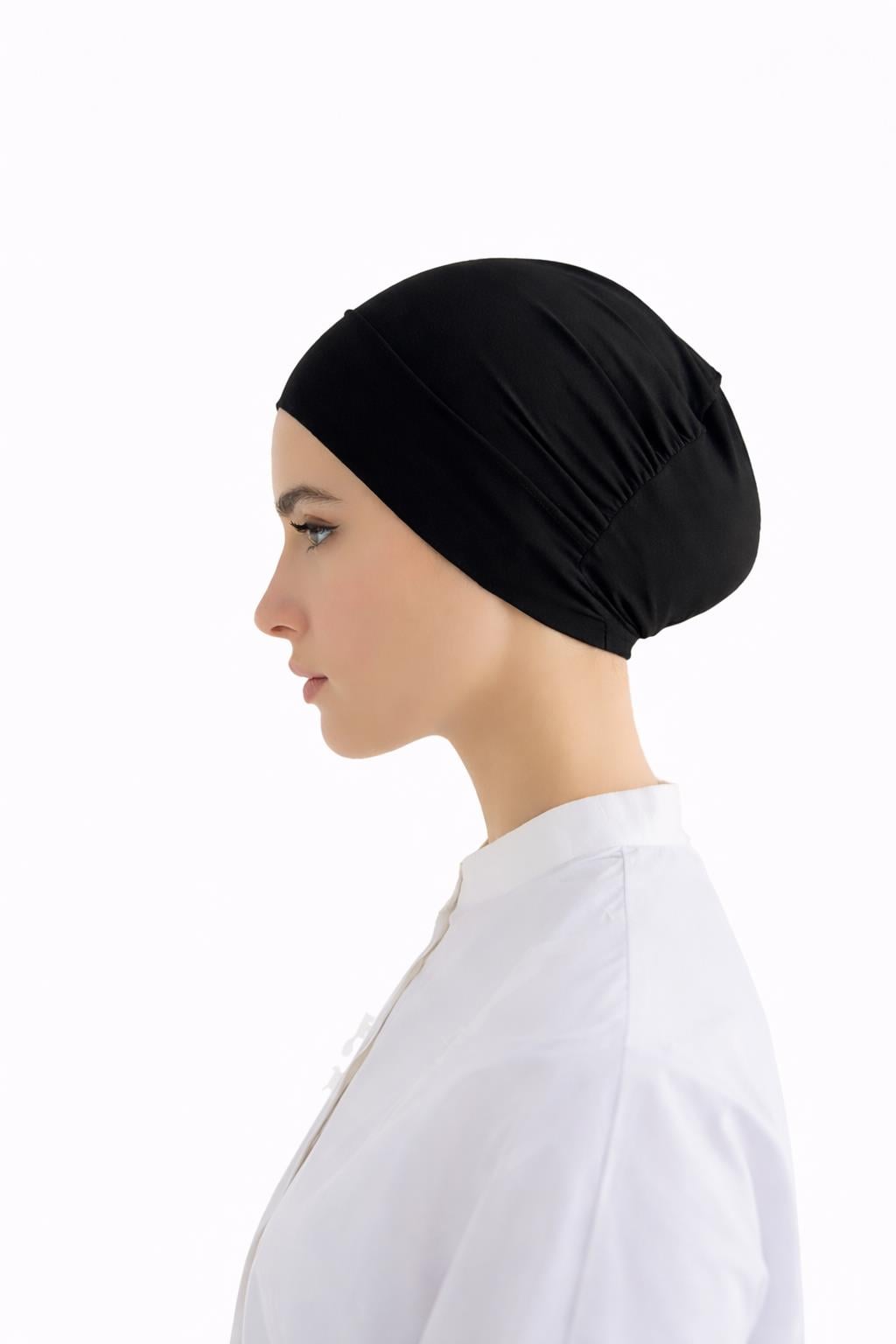 Geçme Penye Bone Siyah OTW4384