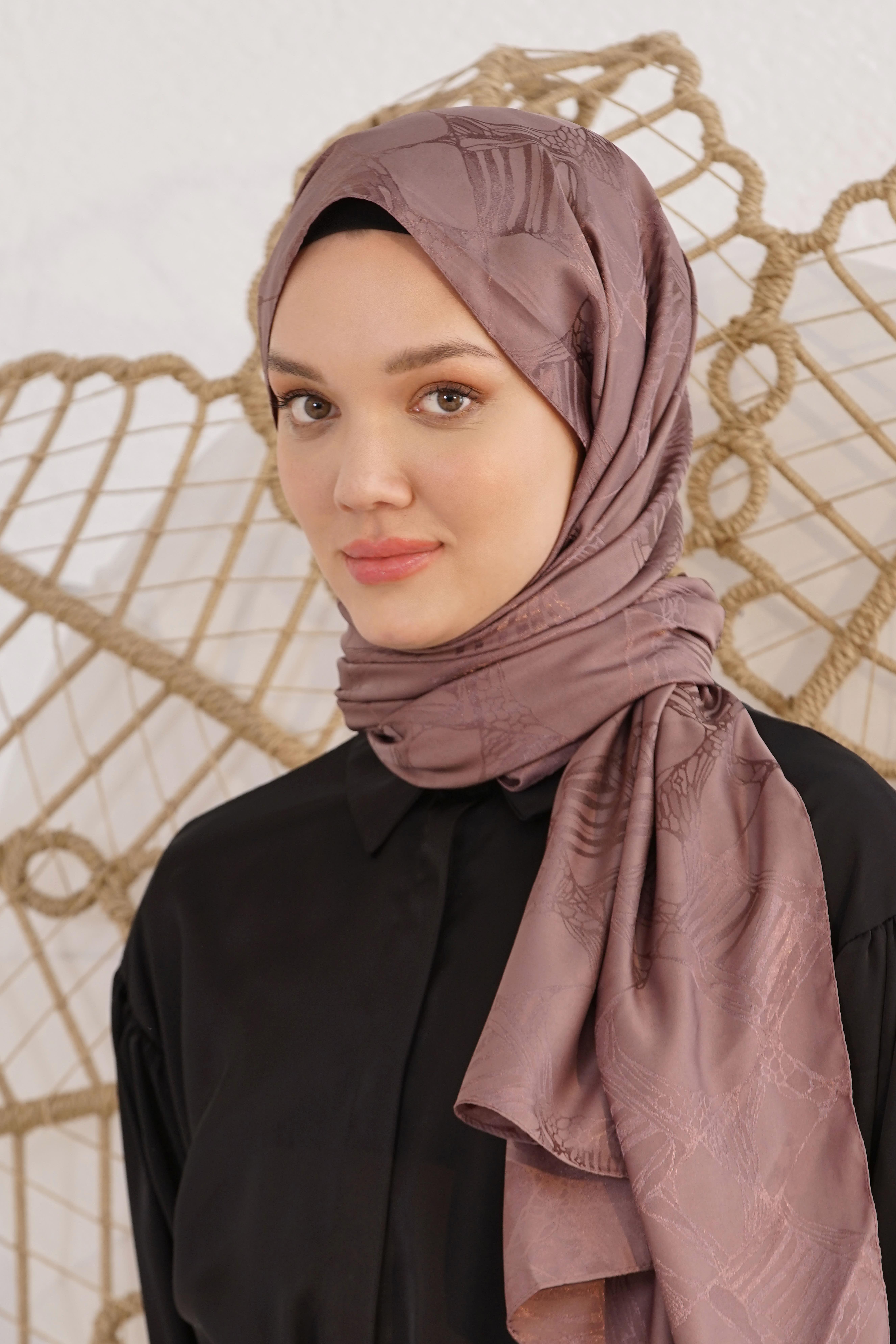 Jakar Retro Şal Vizon OTW4261