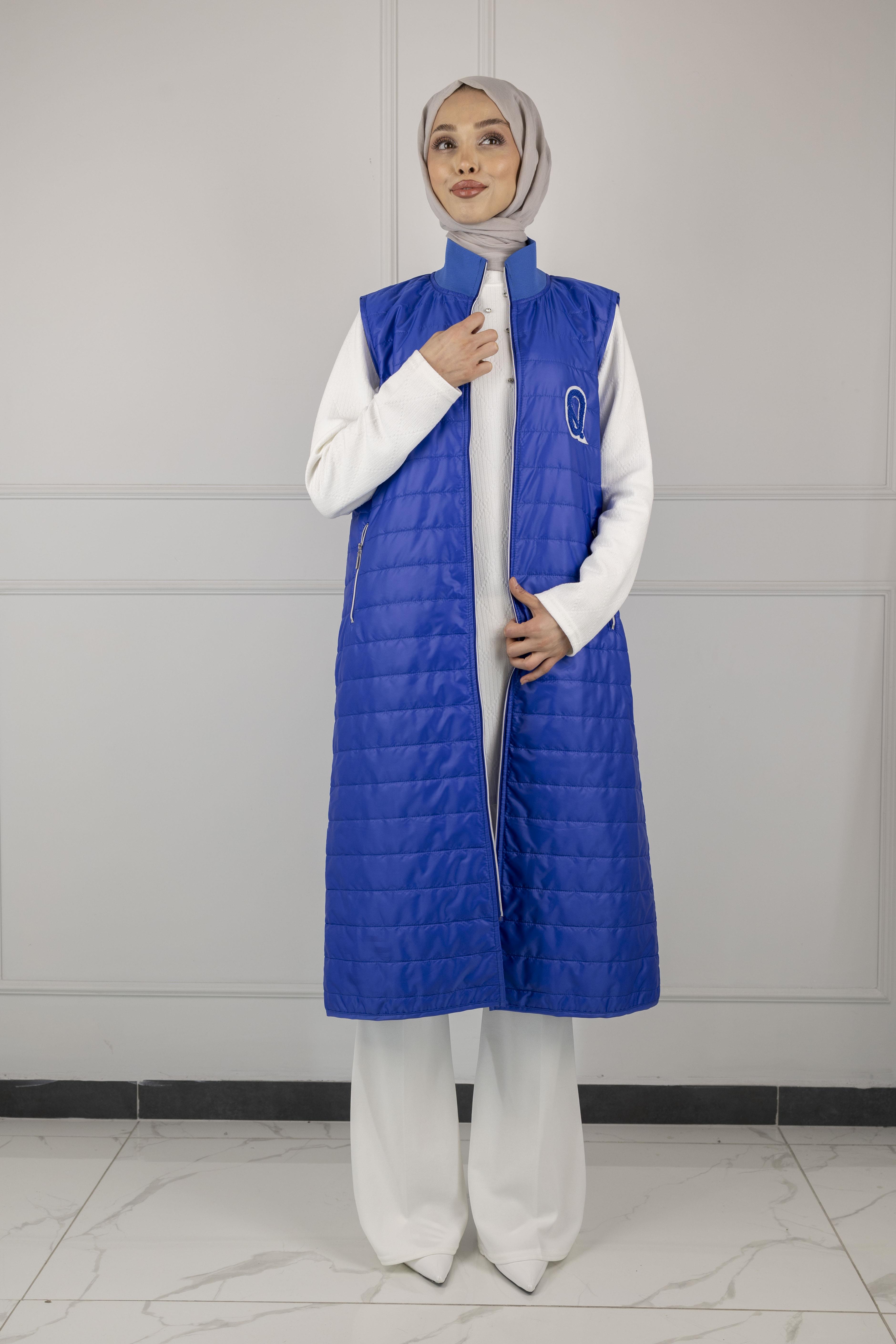 Kapitone Yelek Saks OTW6014