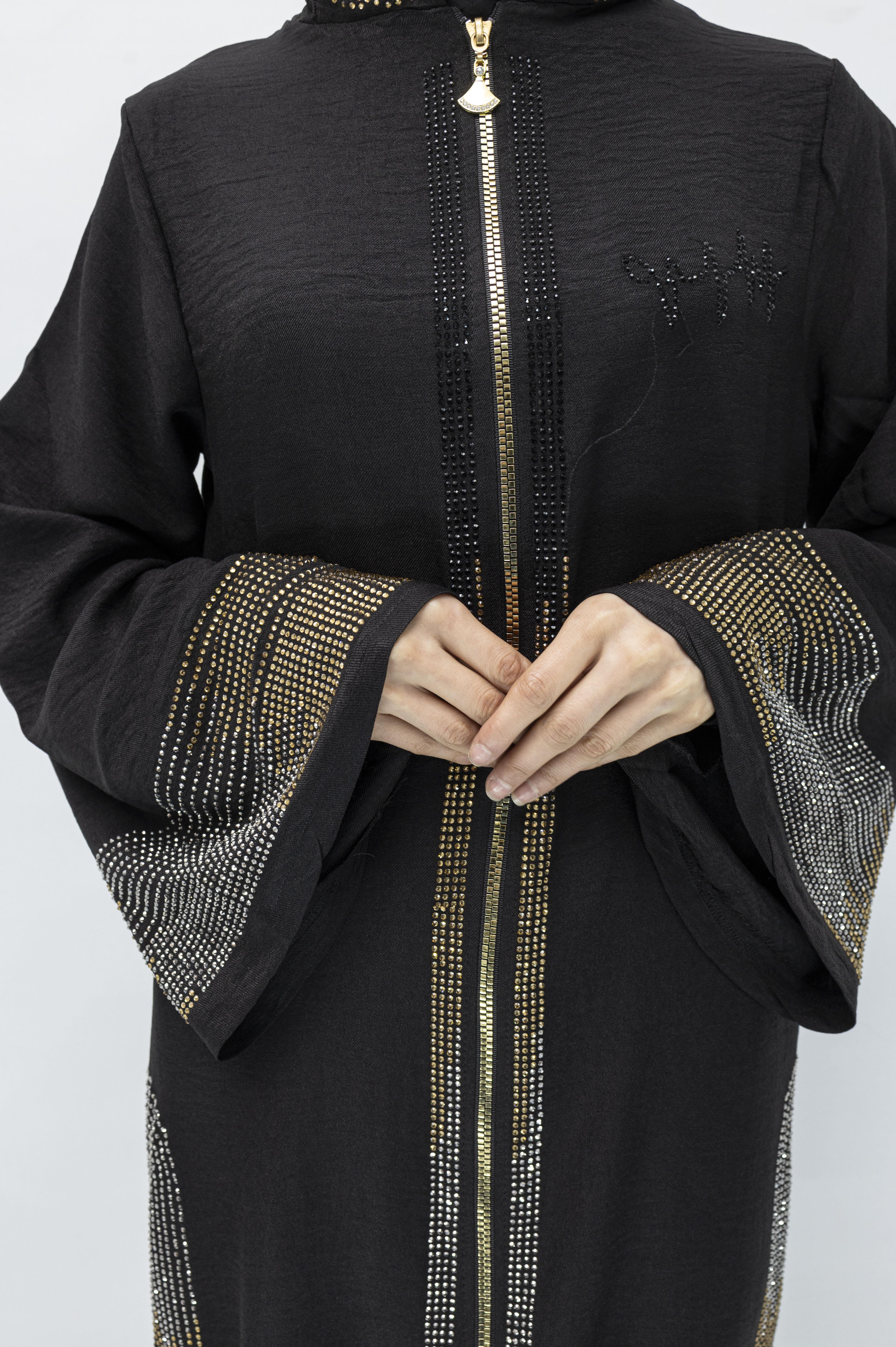 KETEN KAP Siyah OTW6290TAŞLI