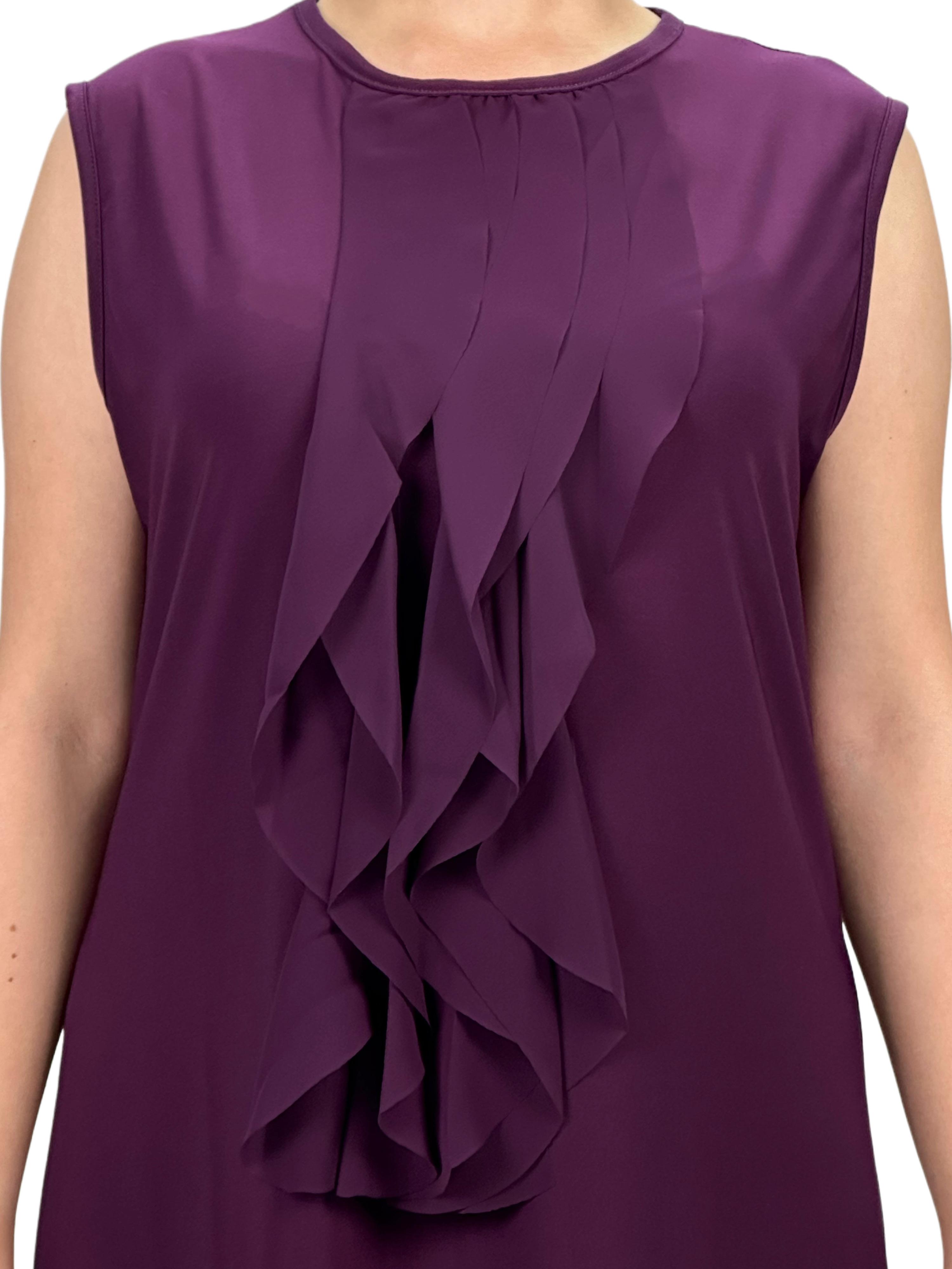 Kolsuz Volanlı İçlik Mor OTW8823