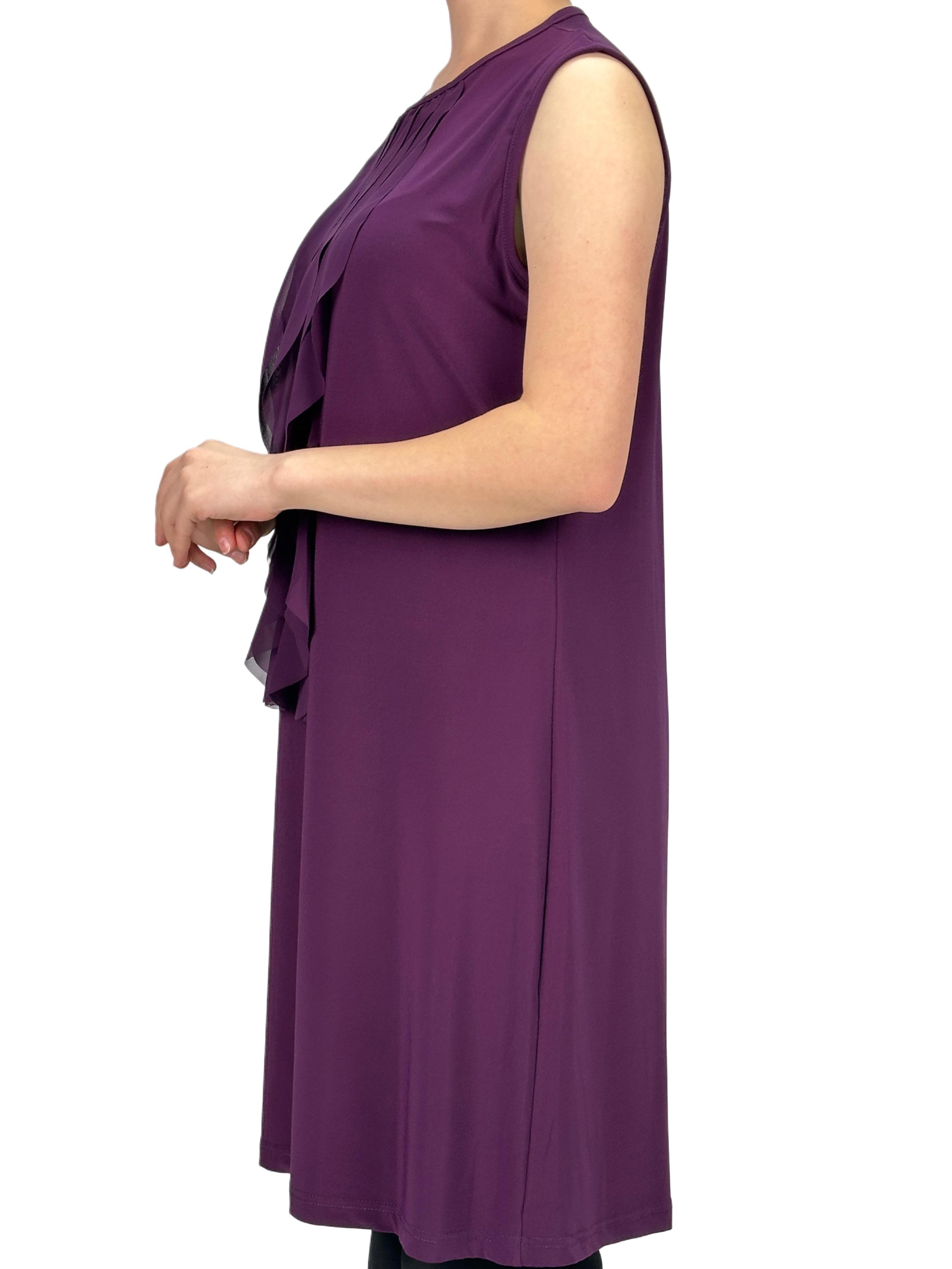Kolsuz Volanlı İçlik Mor OTW8823