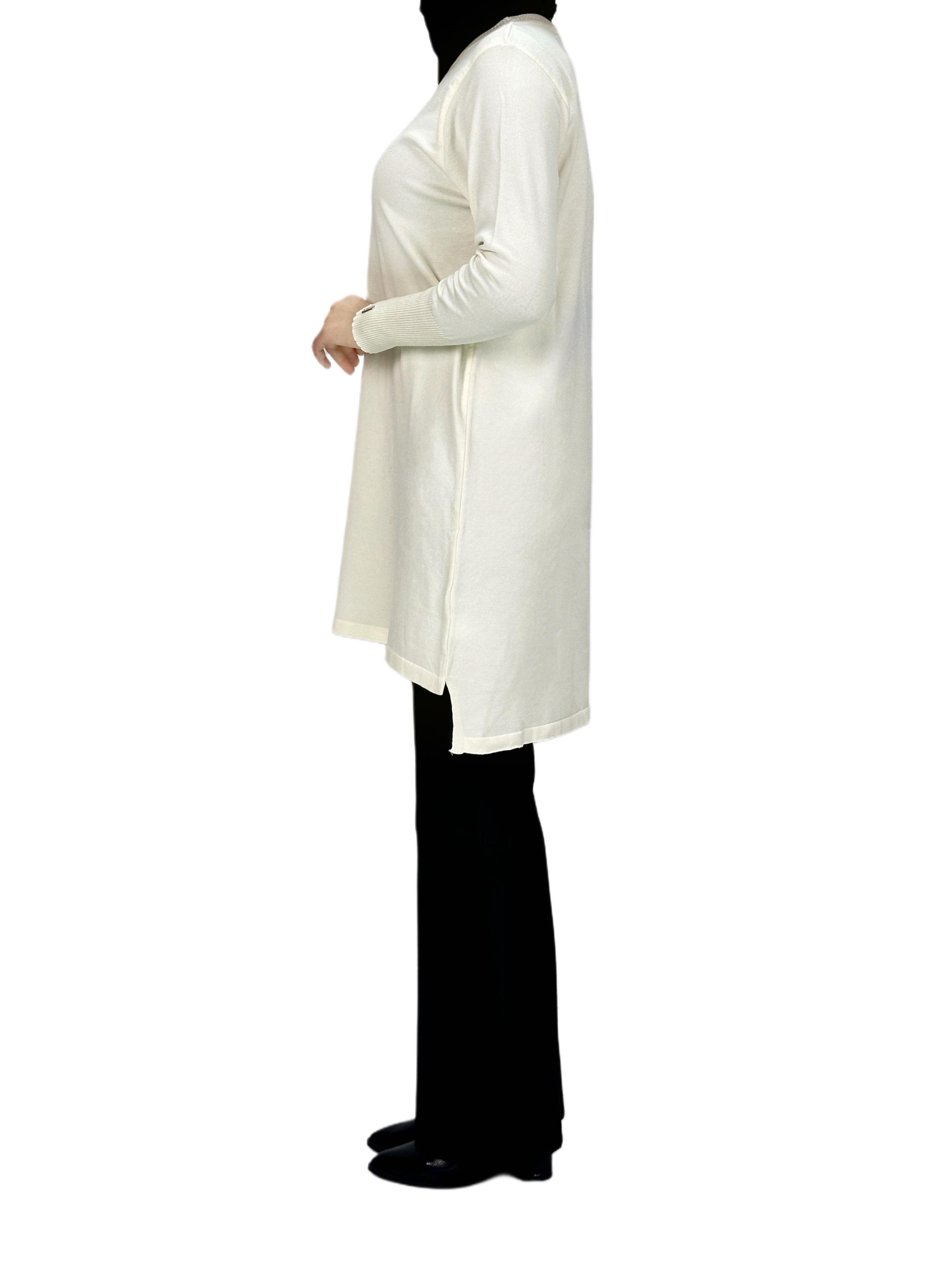 Merserize Triko Tunik Ekru OTW121