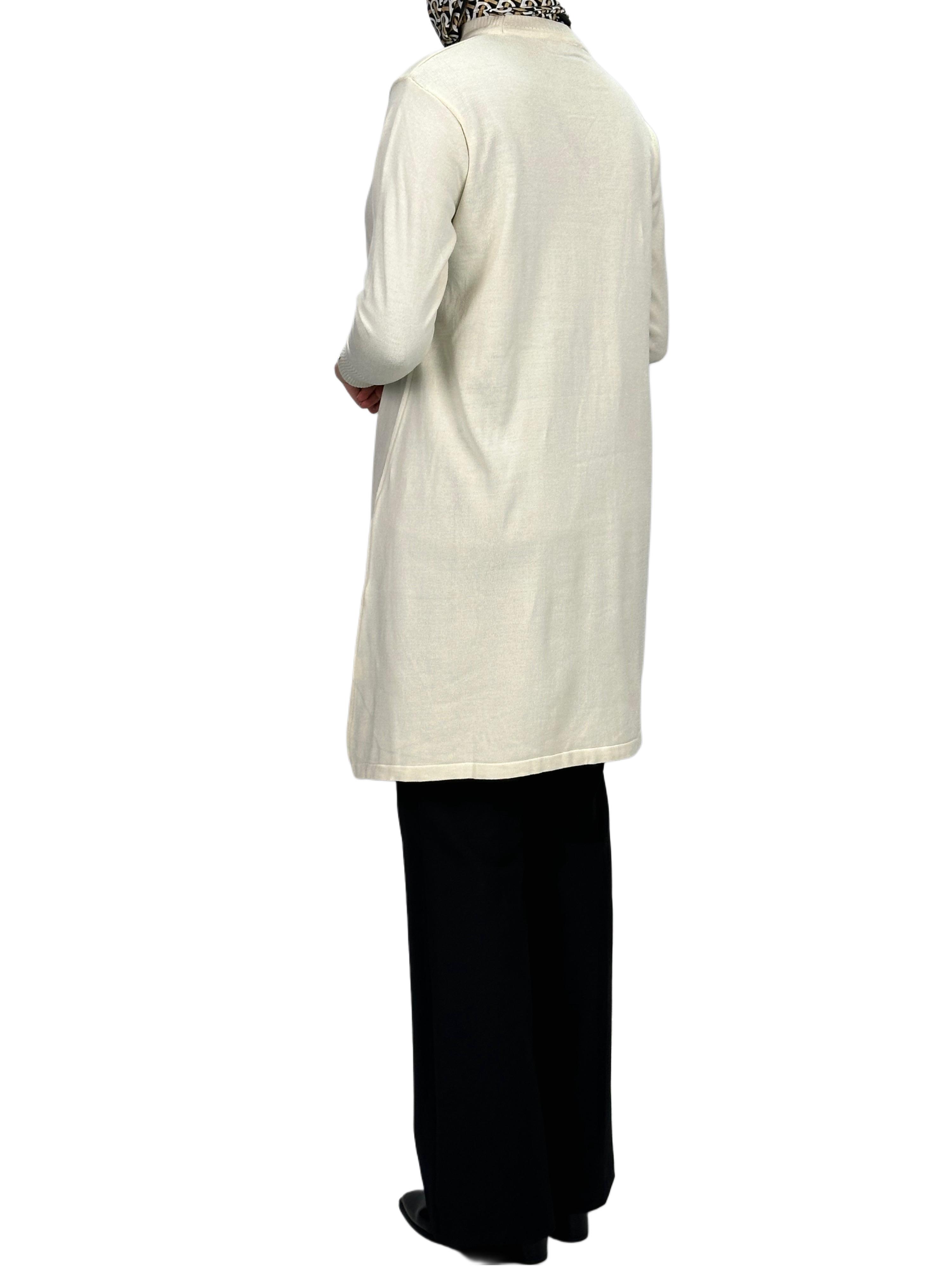 Merserize Triko Tunik Ekru OTW884