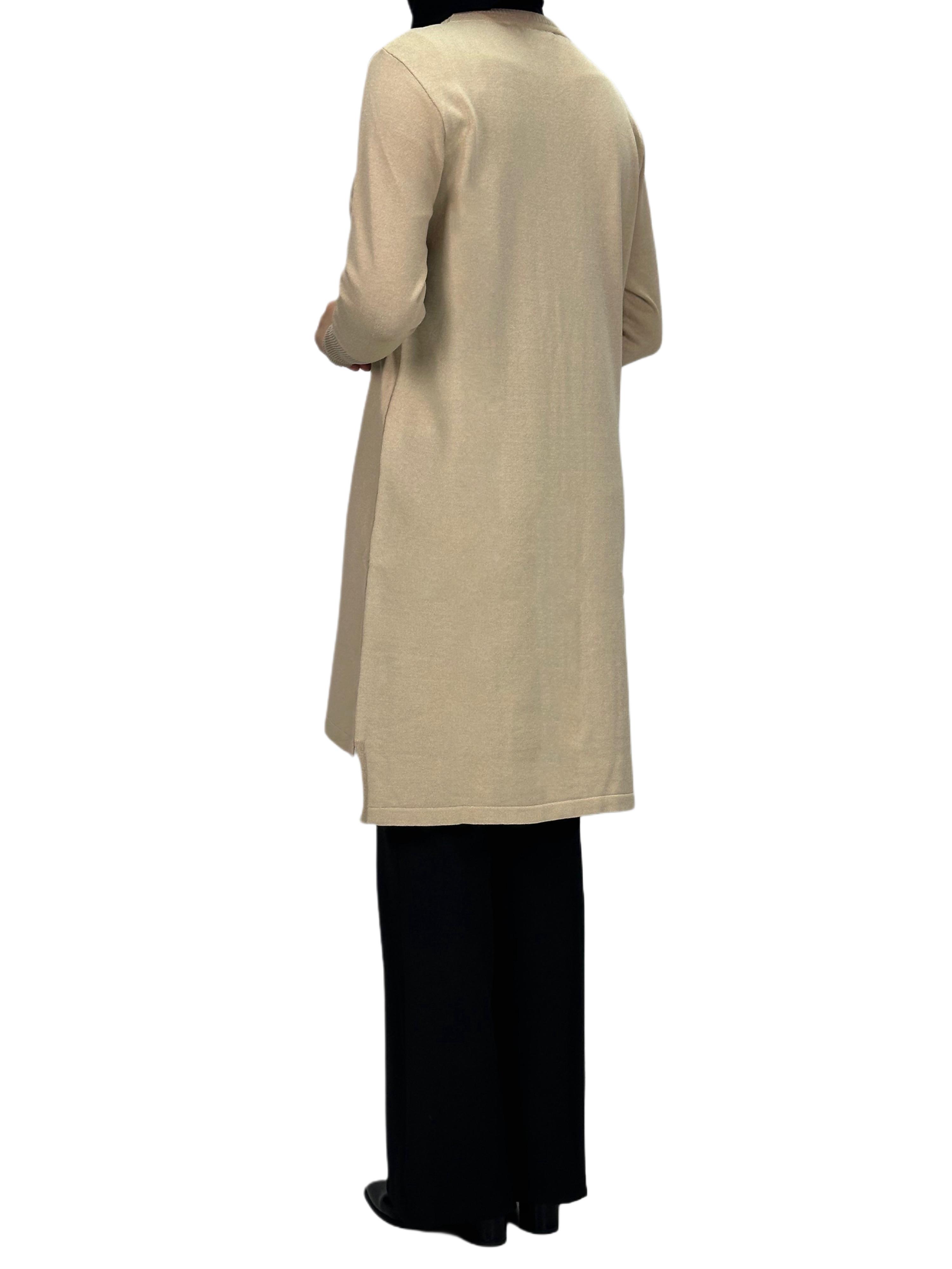 Merserize Triko Tunik Krem OTW121