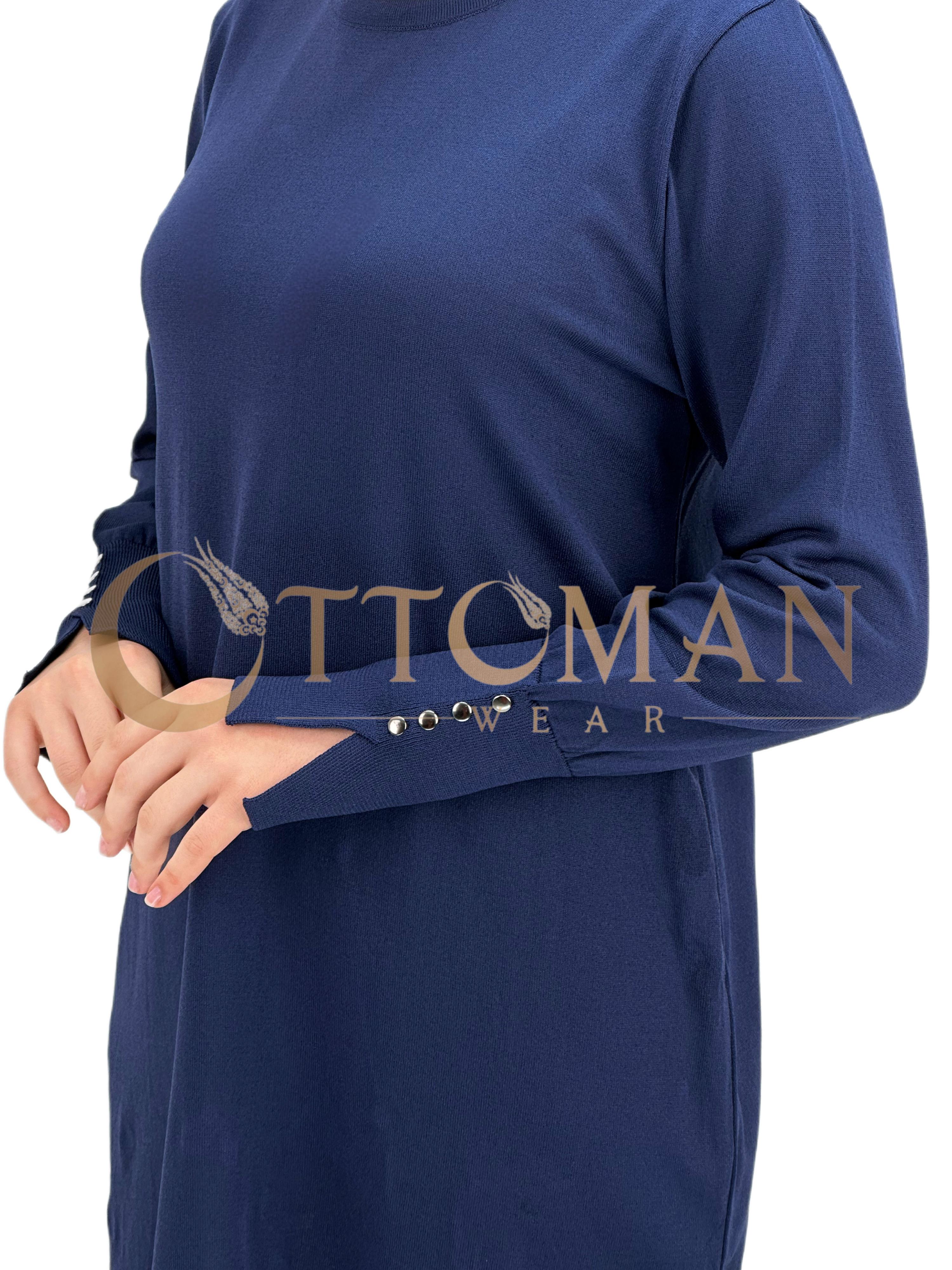 Merserize Triko Tunik Lacivert OTW2800