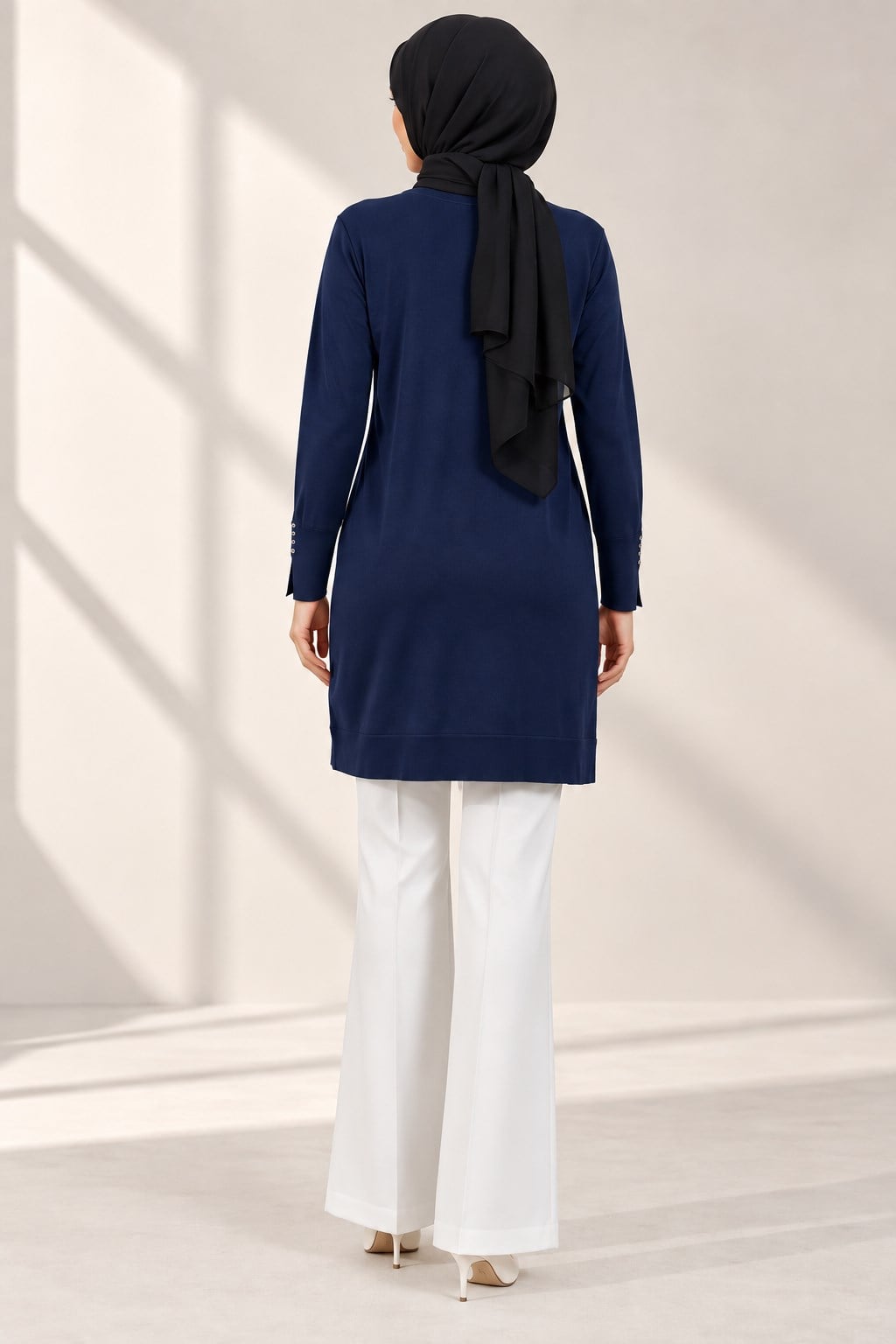 Merserize Triko Tunik Lacivert OTW2800