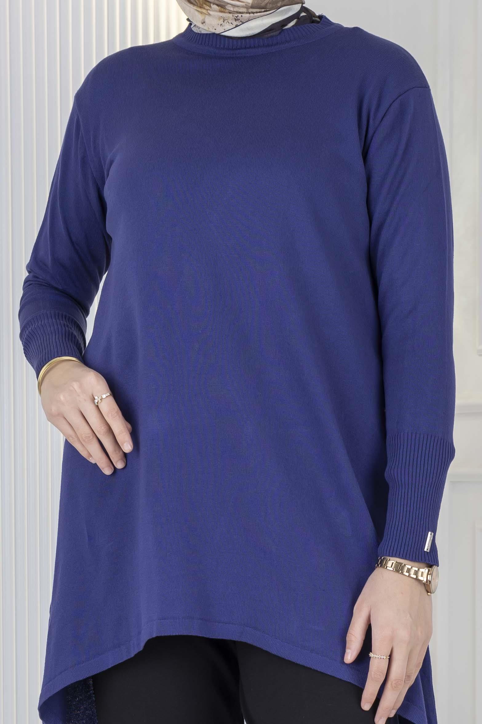 Merserize Triko Tunik Lacivert OTW884