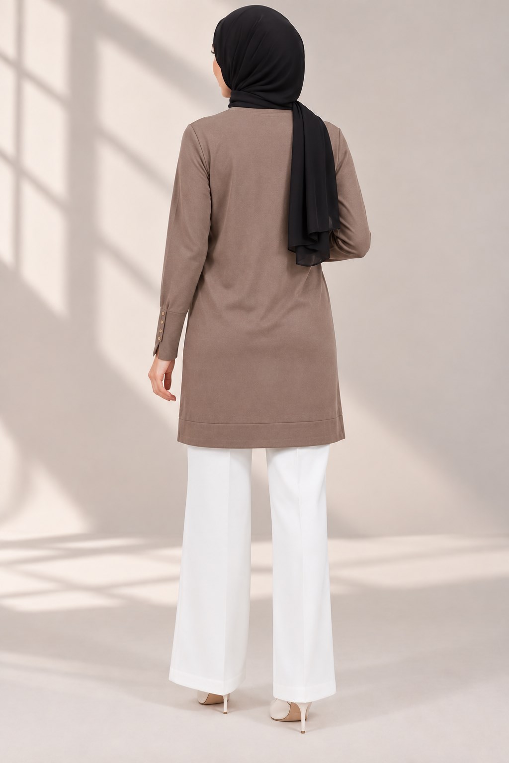 Merserize Triko Tunik Vizon OTW2800