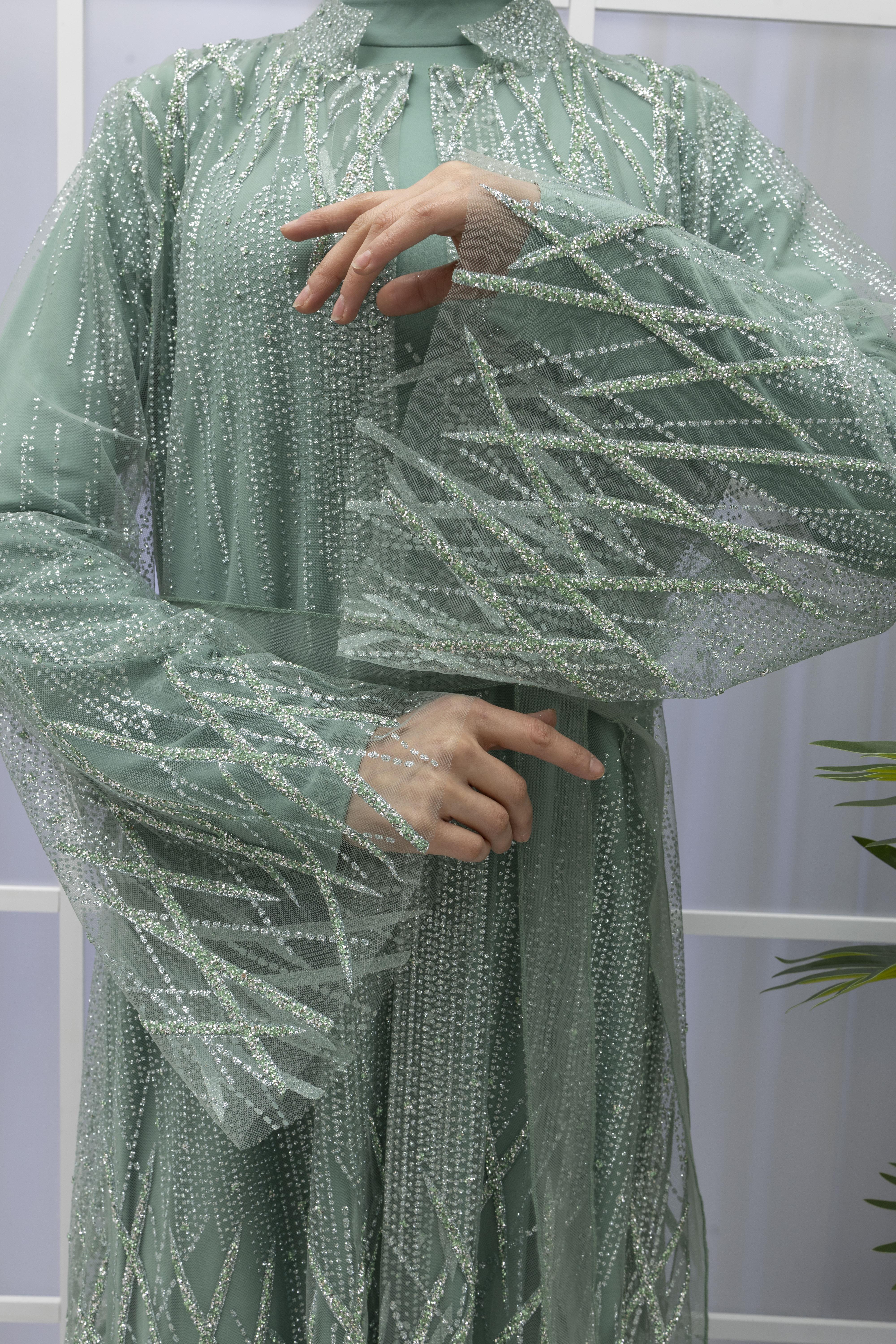 ORHAN STORE ABAYA TAKIM Mint OTW2183