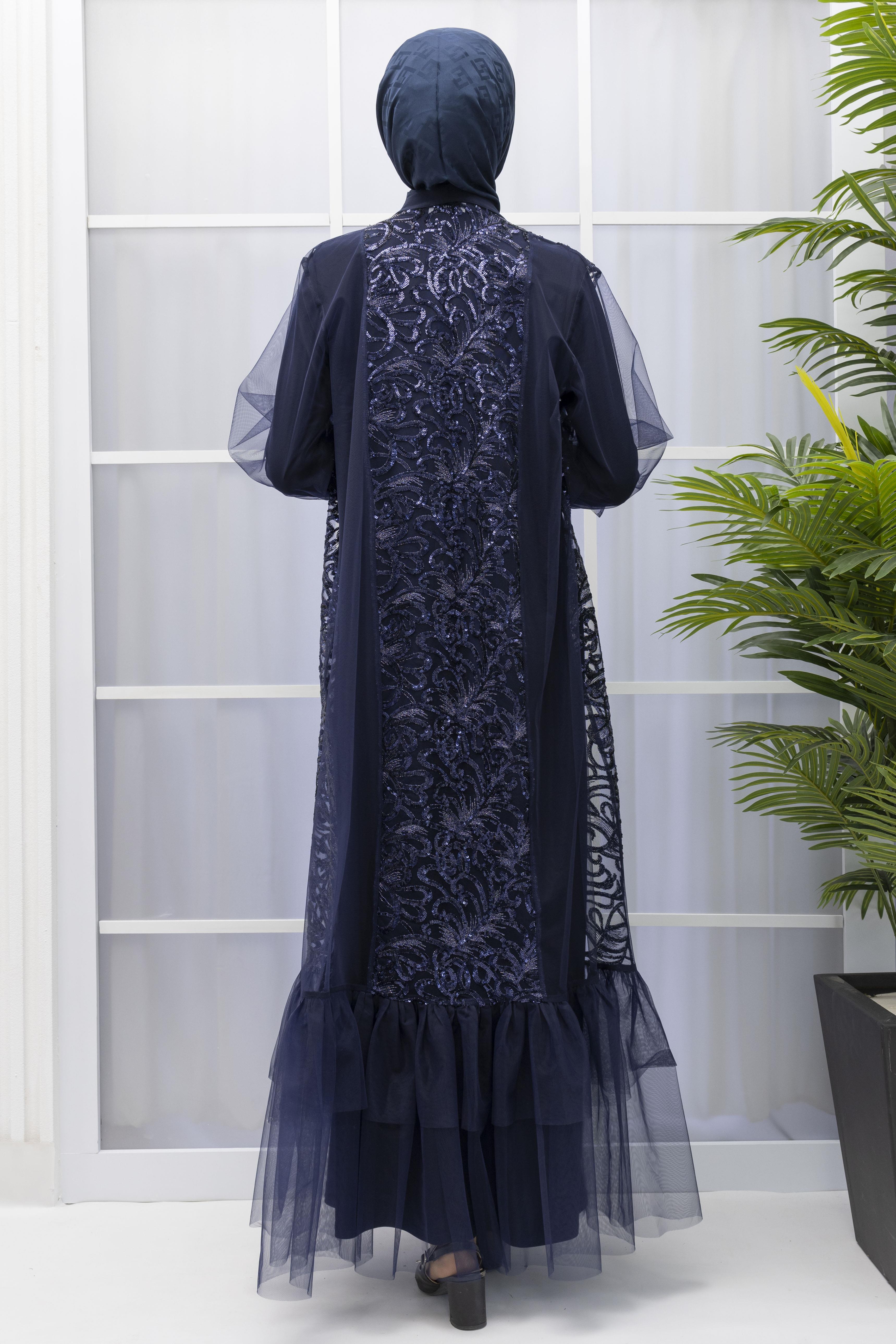 ORHAN STORE ABAYALI TAKIM Lacivert OTW2374