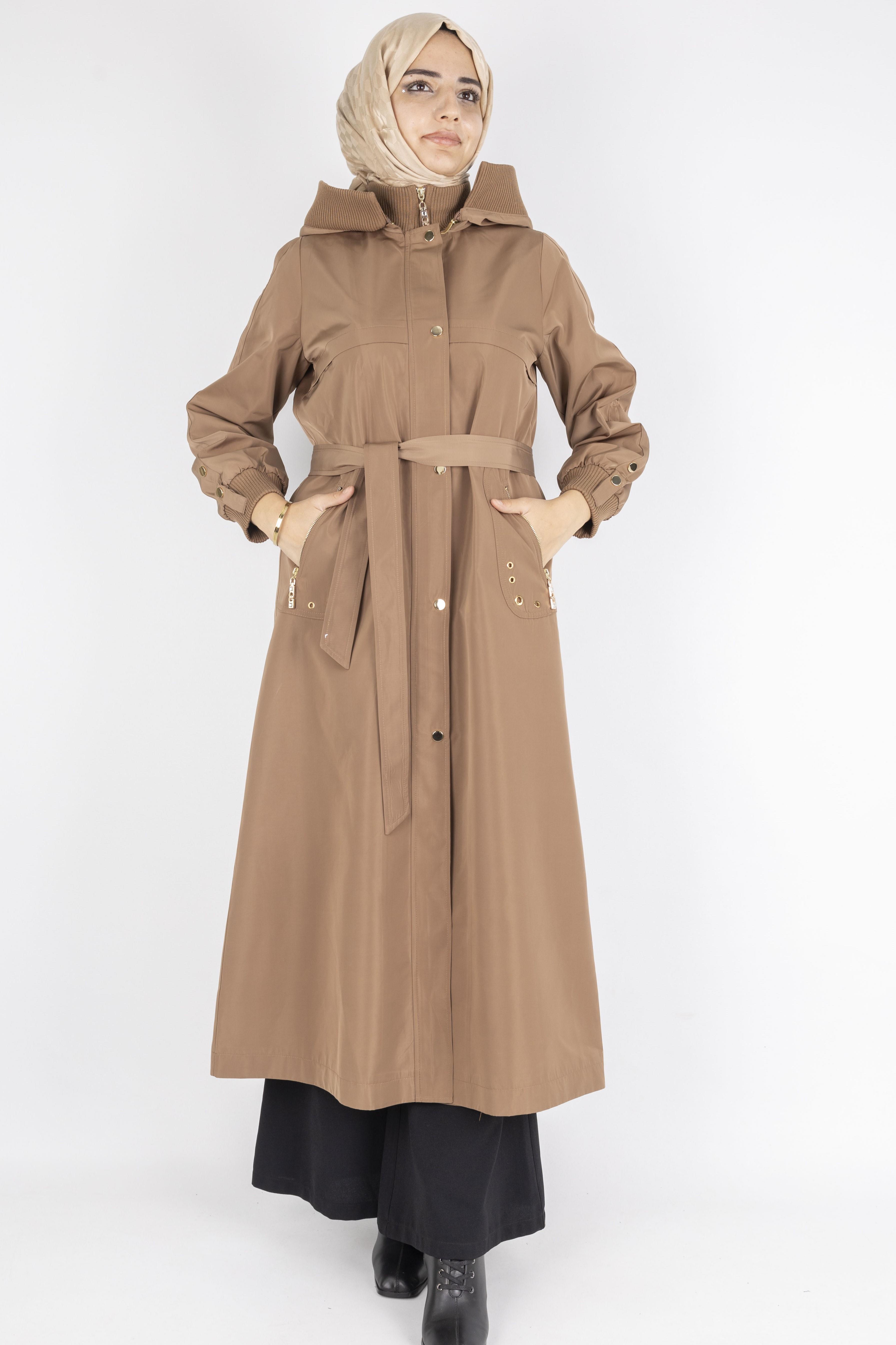 Orhan Store Astarlı Yağmurluk Acı Kahve OTW1583