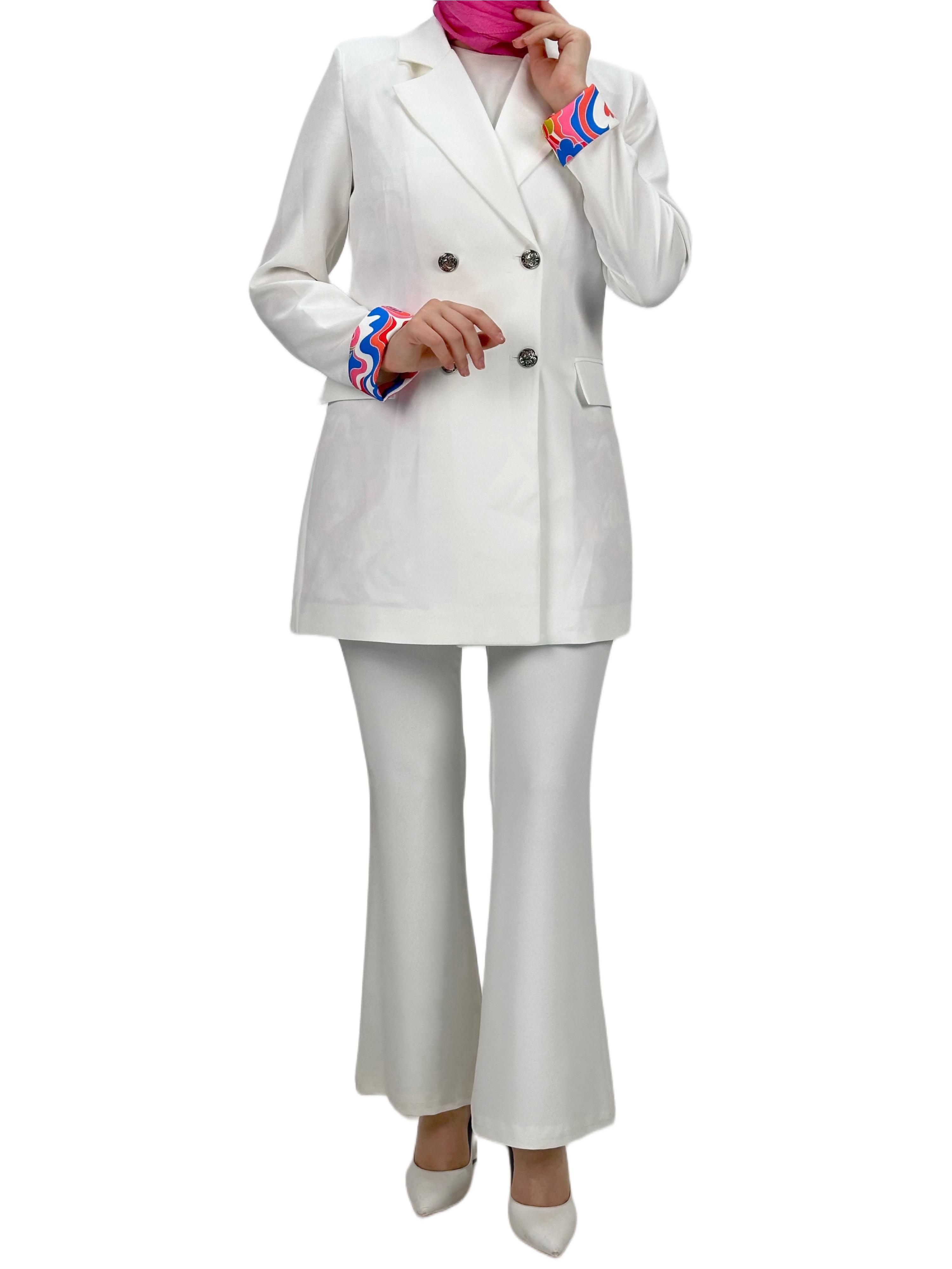 Orhan Store Blazer Ceket Ekru OTW1109