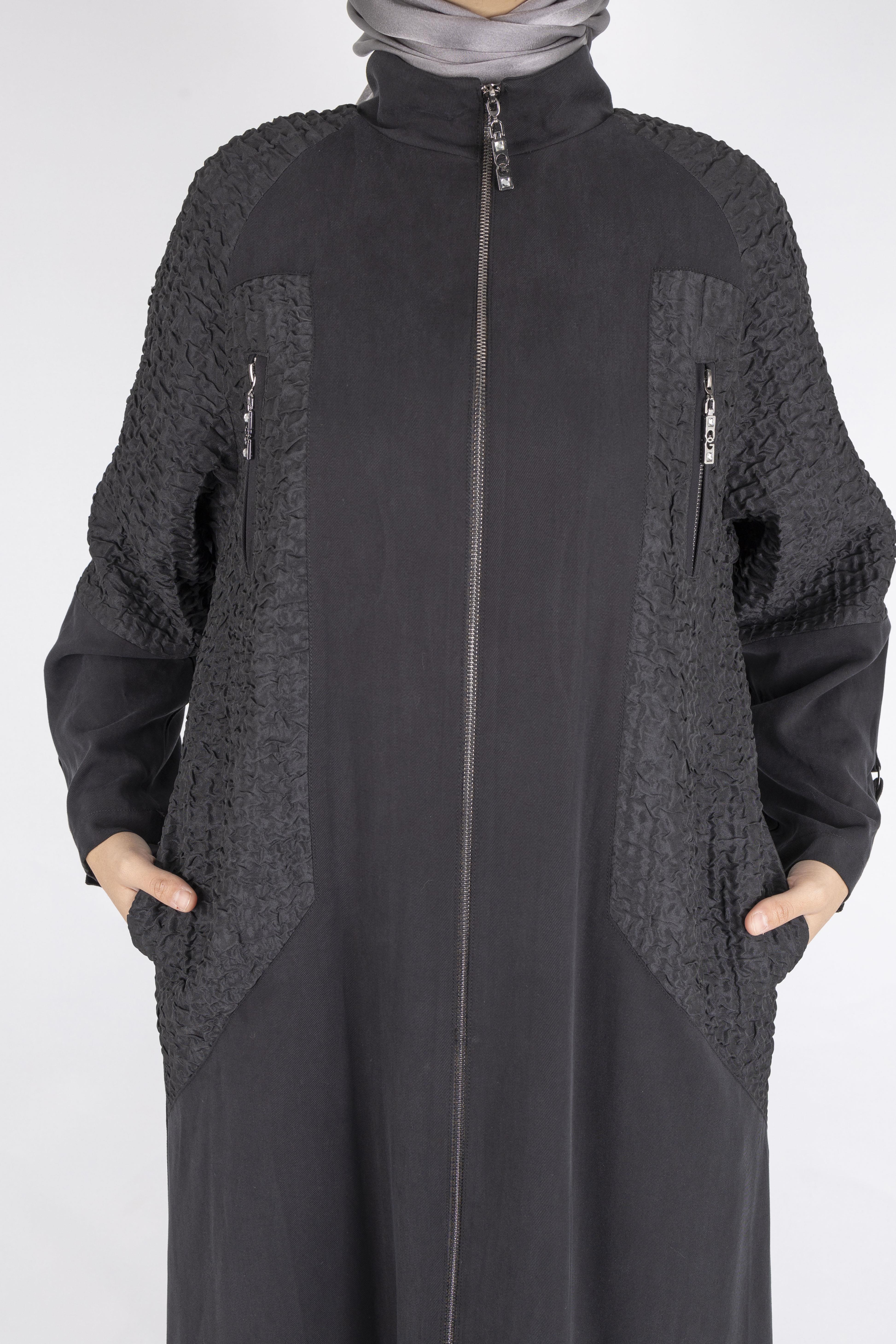 Orhan Store Büyük Beden Şık Kap Siyah OTW1574