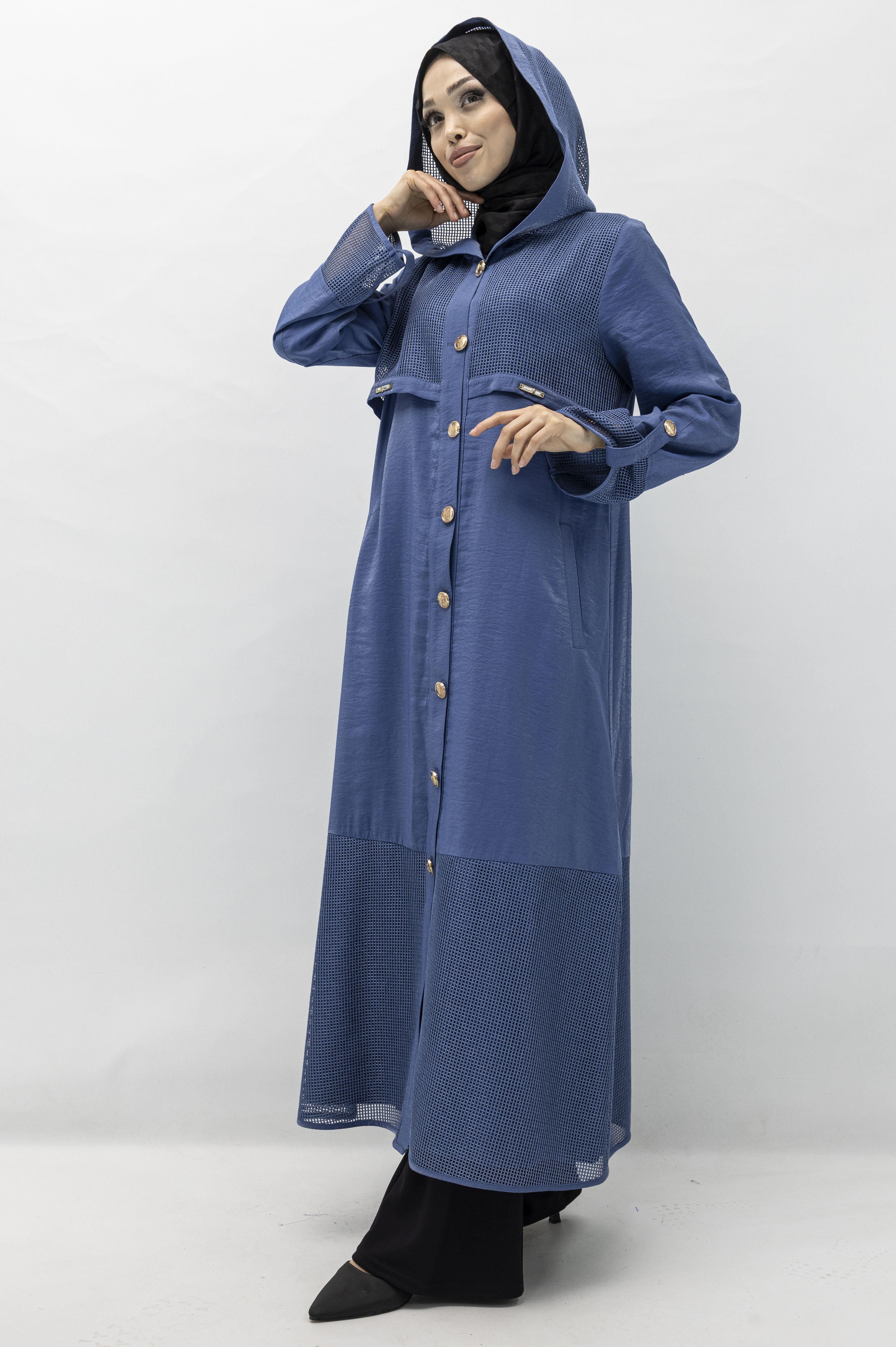 Orhan Store Fileli Kap İndigo OTW1544