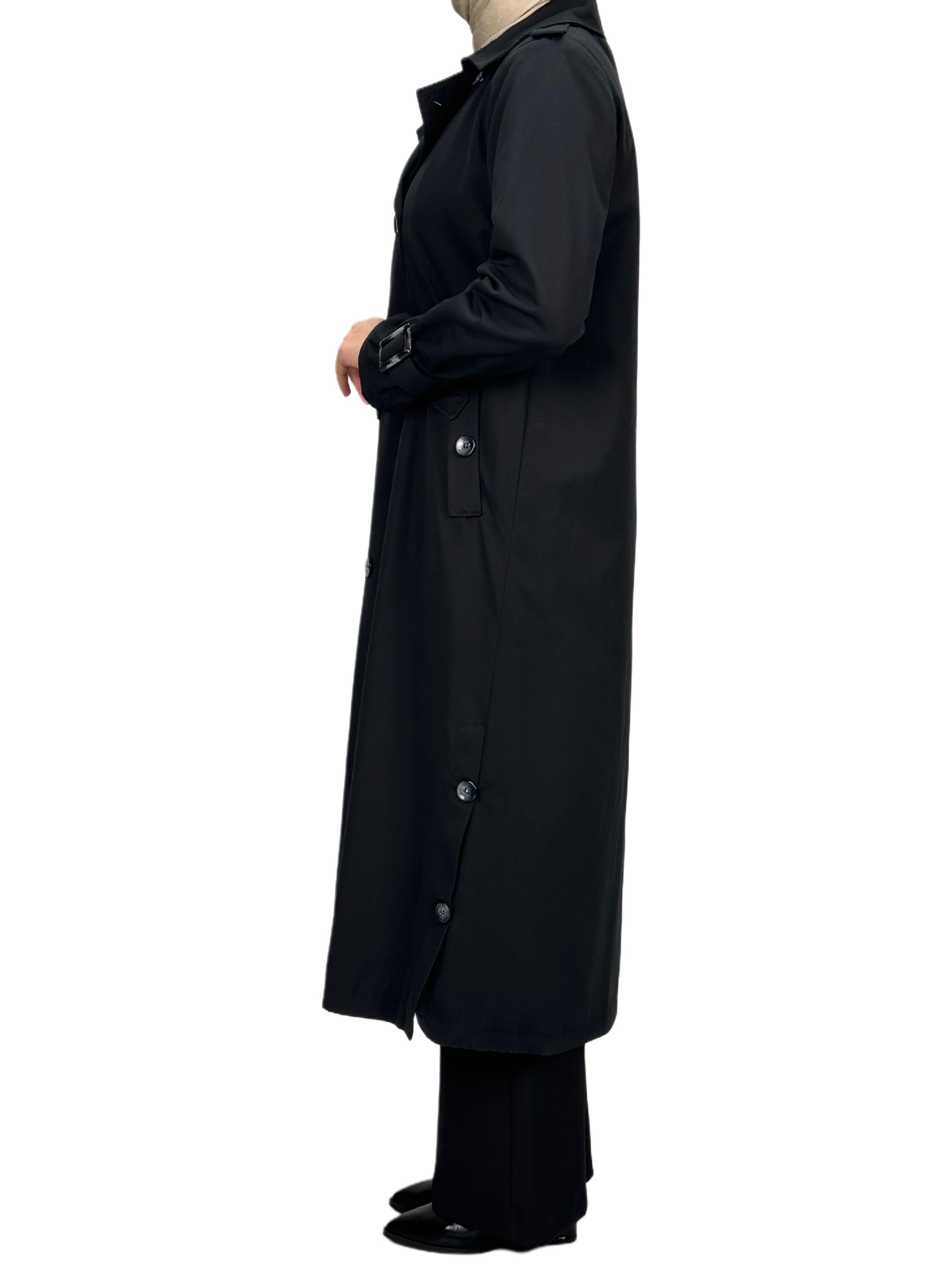 Orhan Store Trençkot Siyah OTW1109