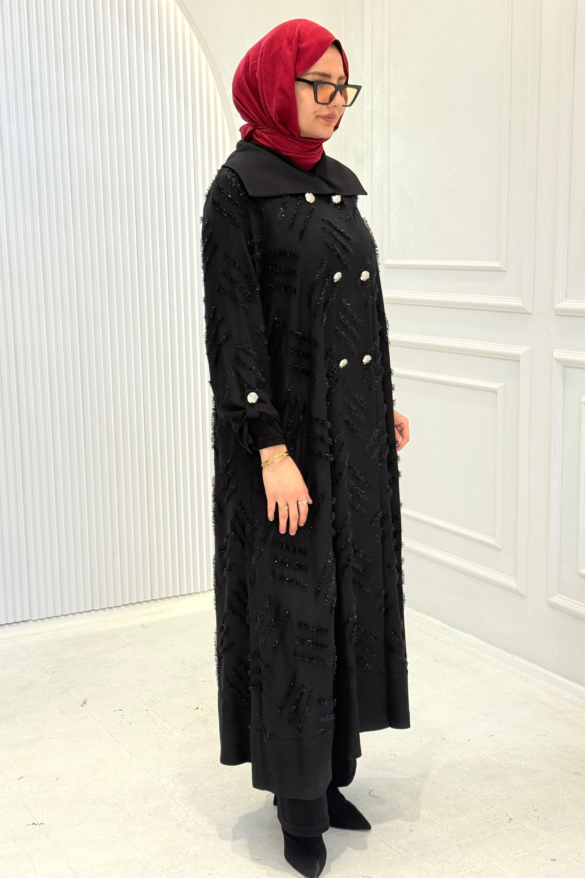 Orhan Store Yazlık Şık Kap Siyah OTW1543