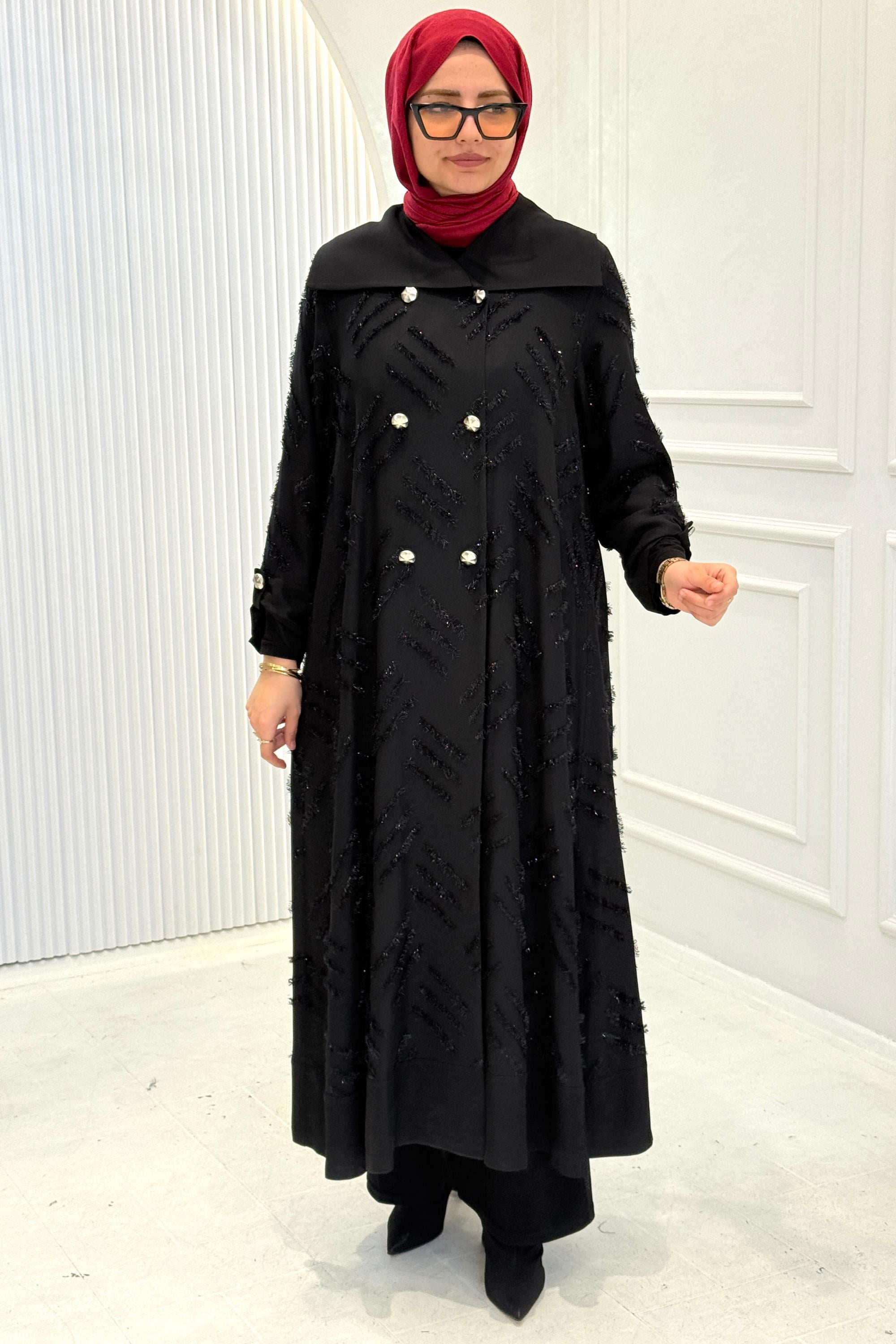 Orhan Store Yazlık Şık Kap Siyah OTW1543
