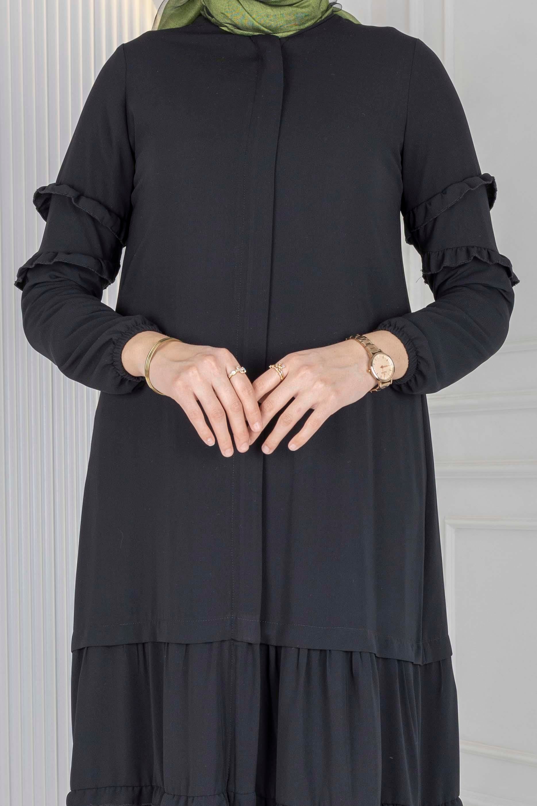 OTTOMAN KATLI FERACE Siyah OTW5181