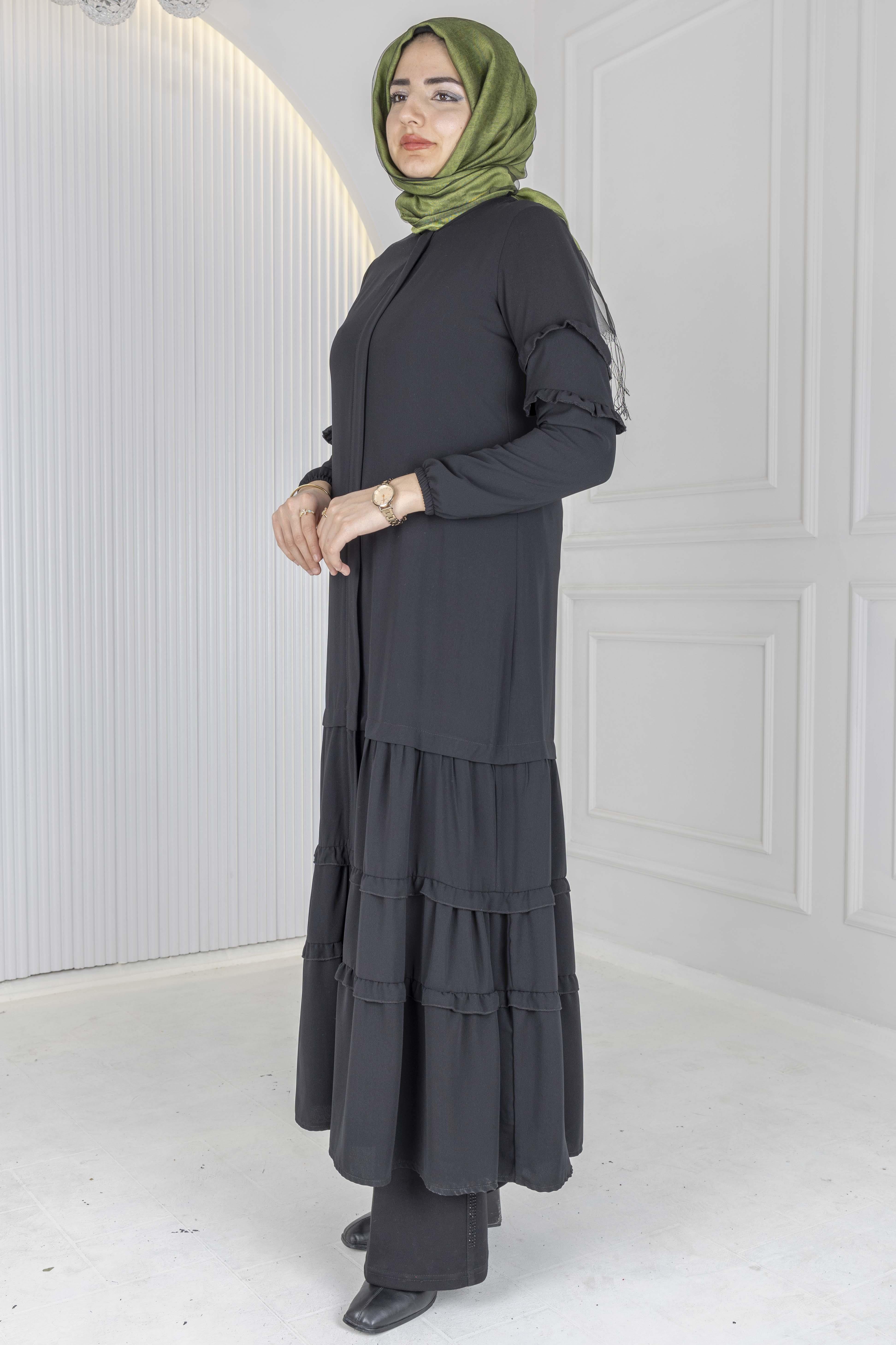 OTTOMAN KATLI FERACE Siyah OTW5181