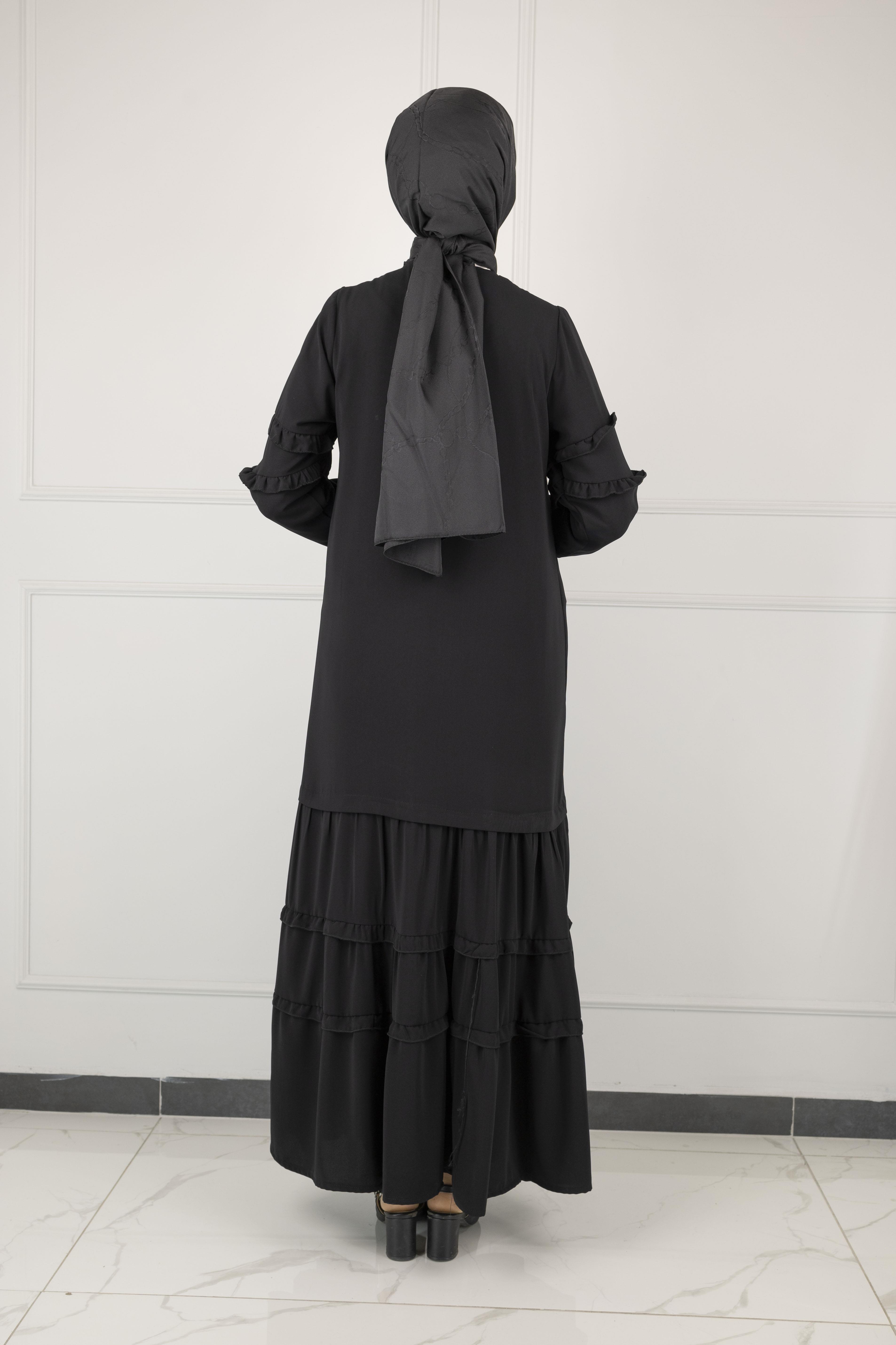 OTTOMAN KATLI FERACE Siyah OTW5181