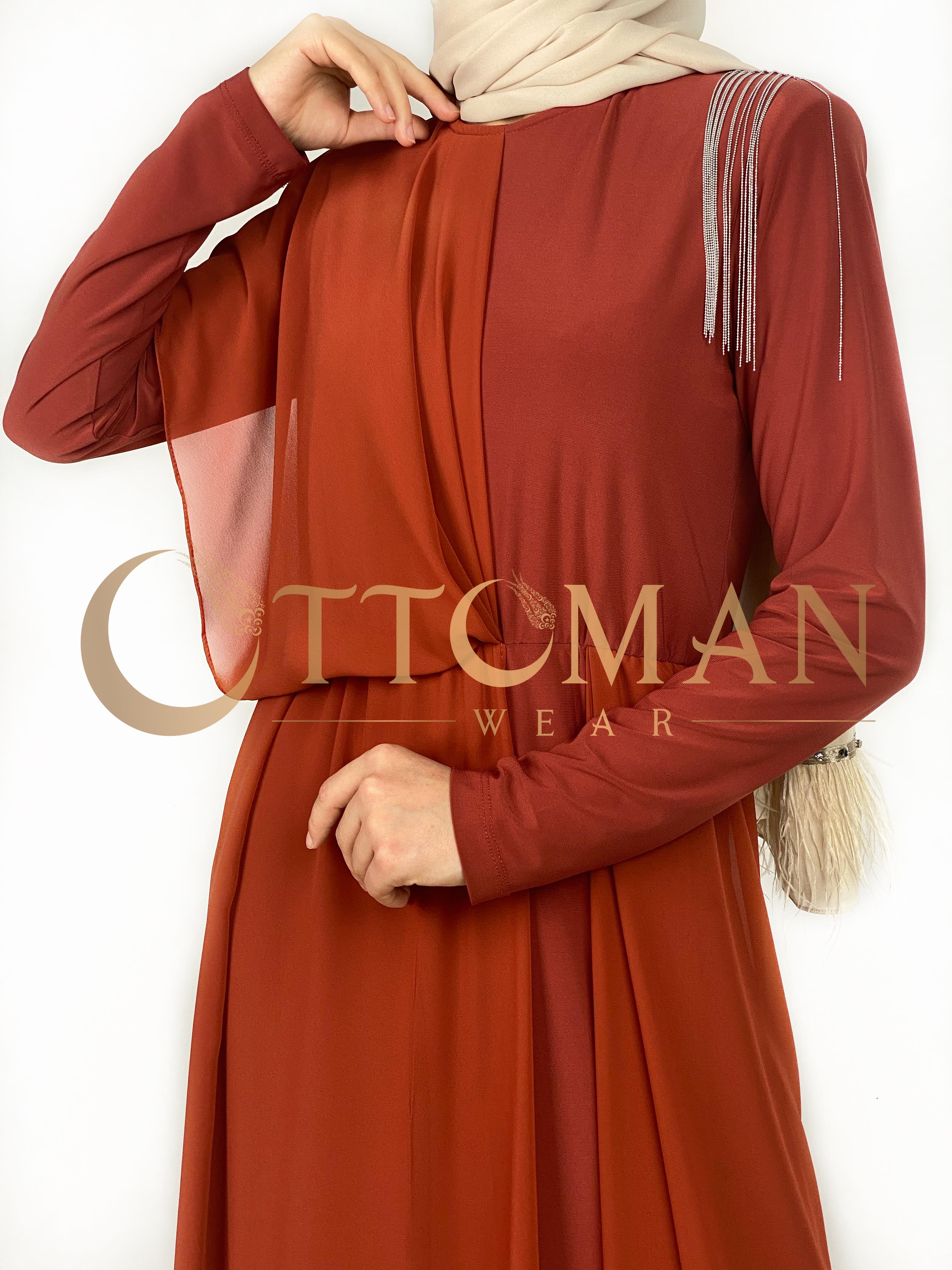 Şifon Tulum Kiremit OTW6075