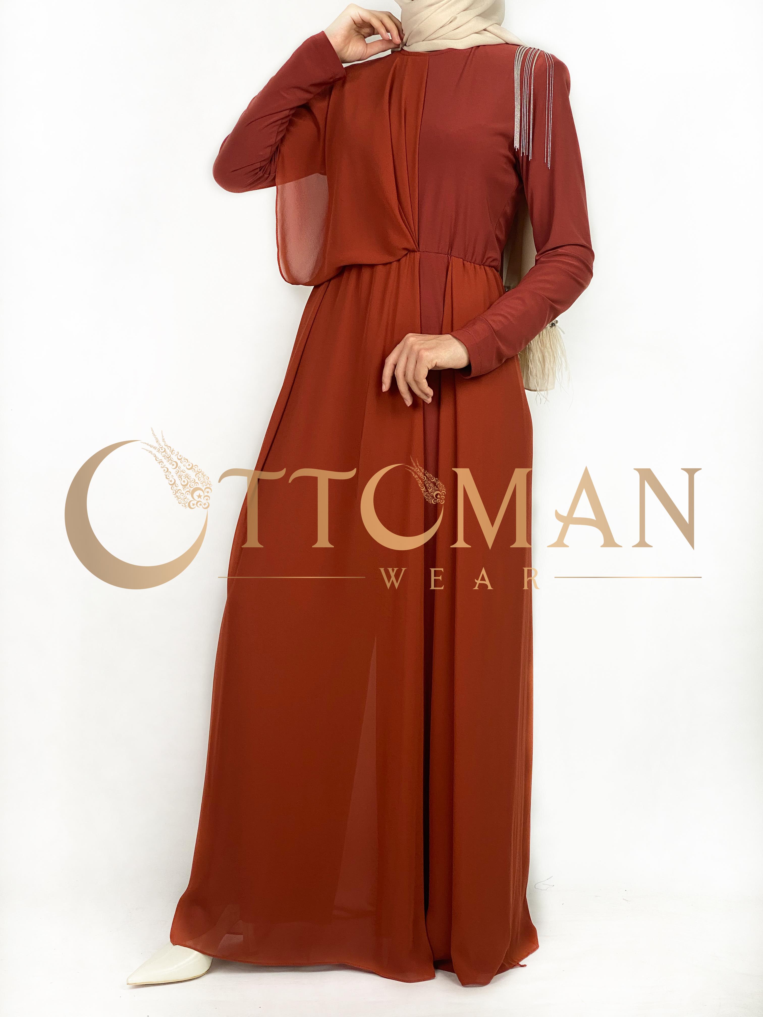 Şifon Tulum Kiremit OTW6075