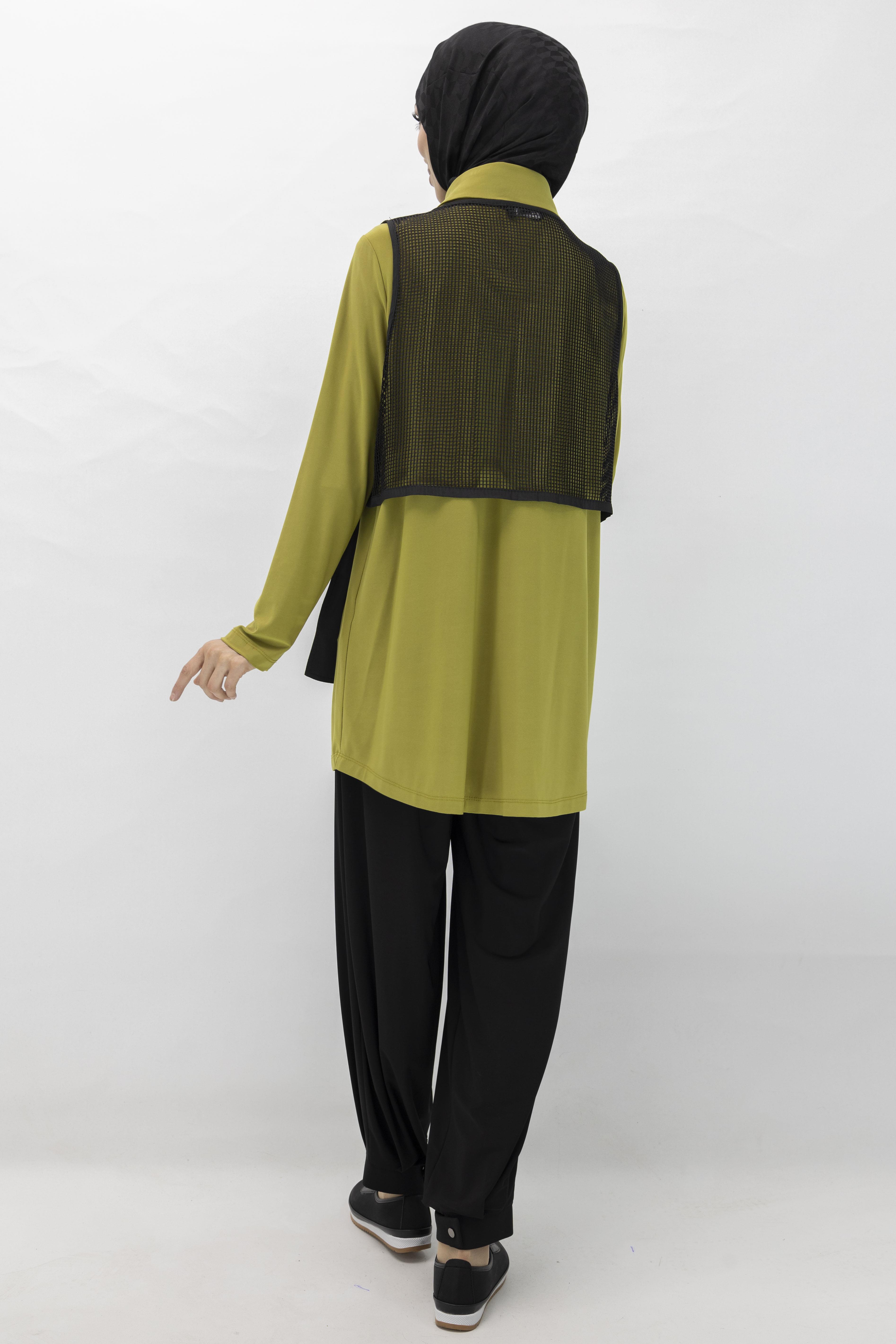 Pantolonlu Takım Fıstık Yeşili OTW42857