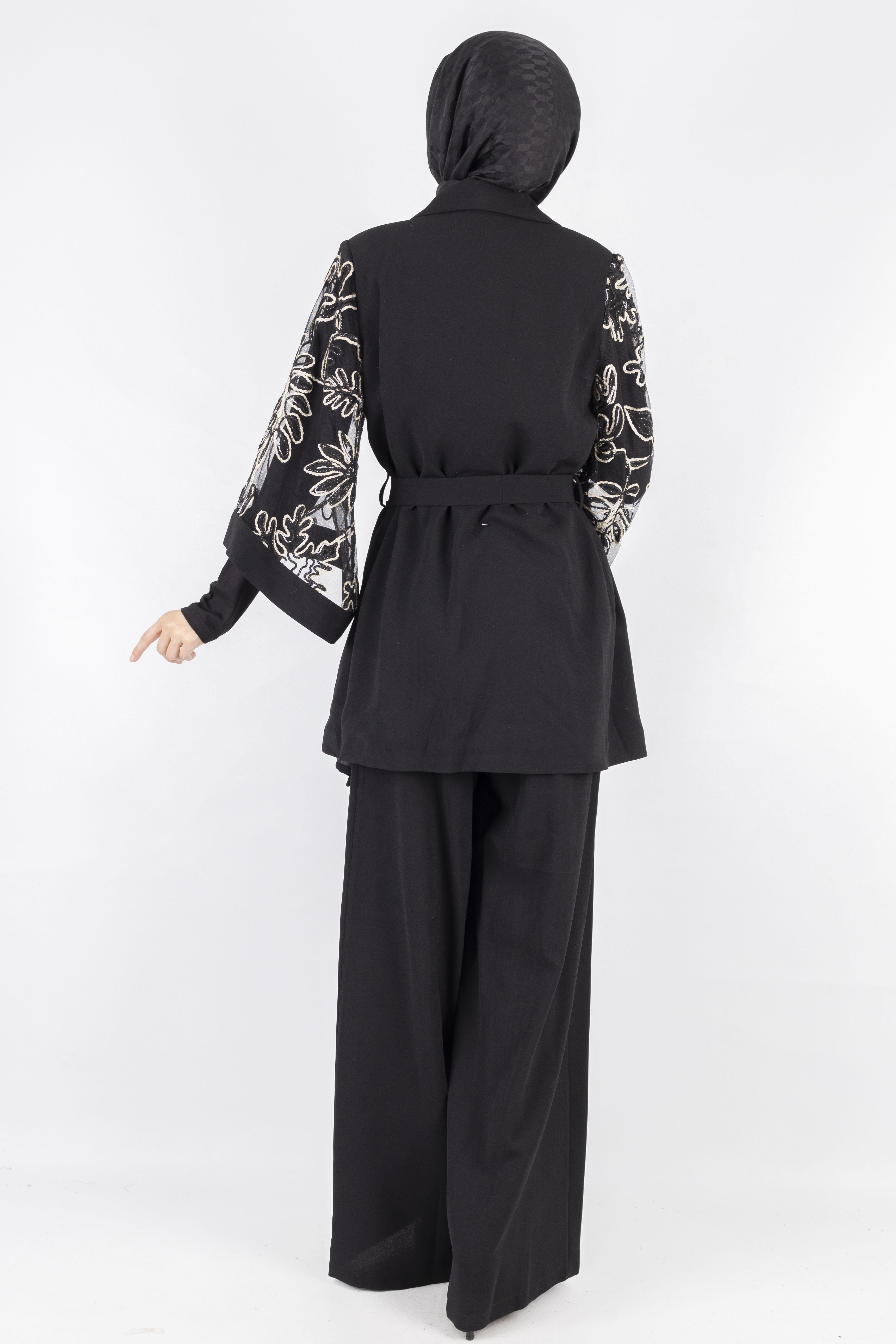 Pantolonlu Takım Siyah OTW43840