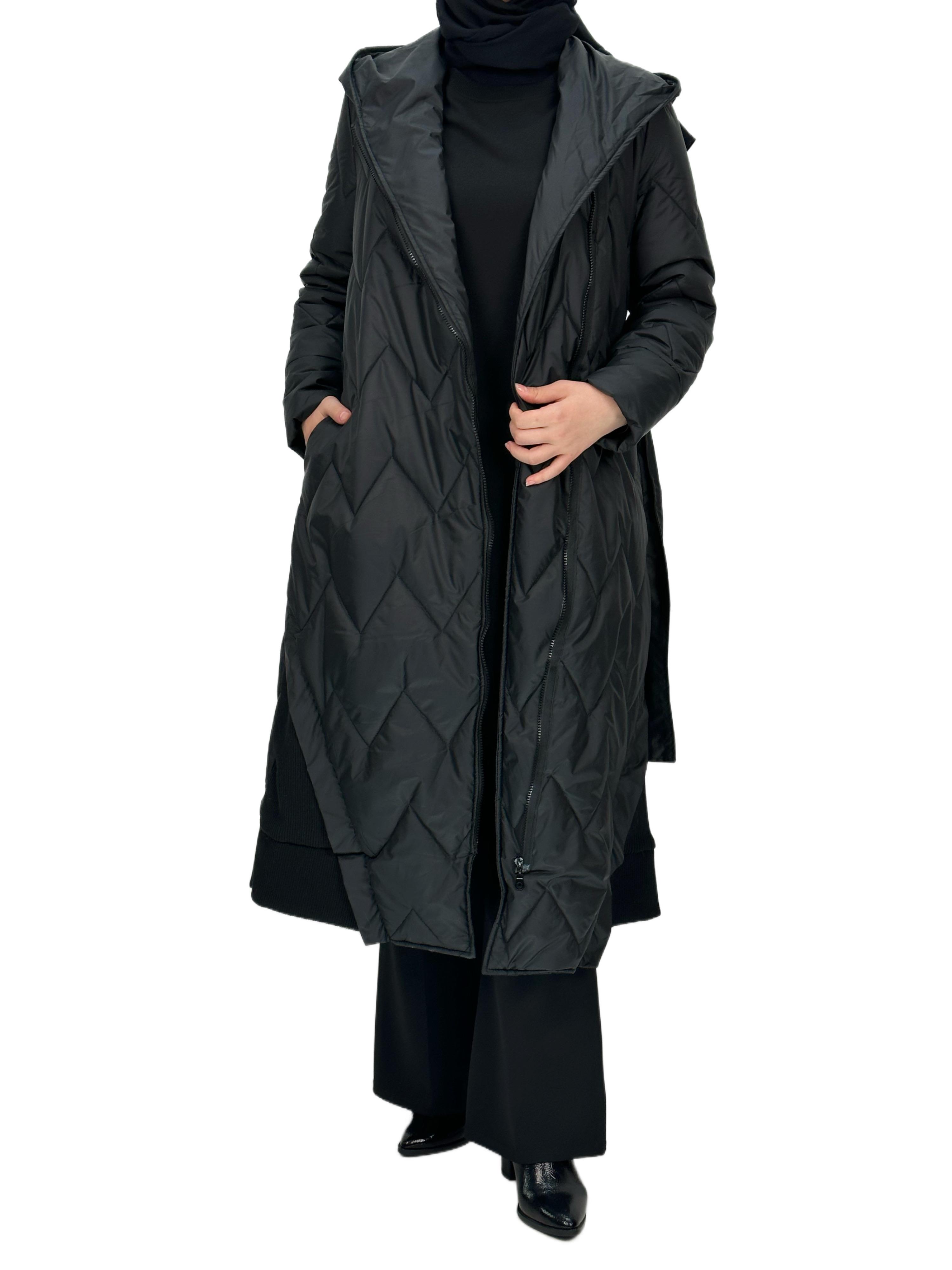 Şişme Mont Siyah OTW36204