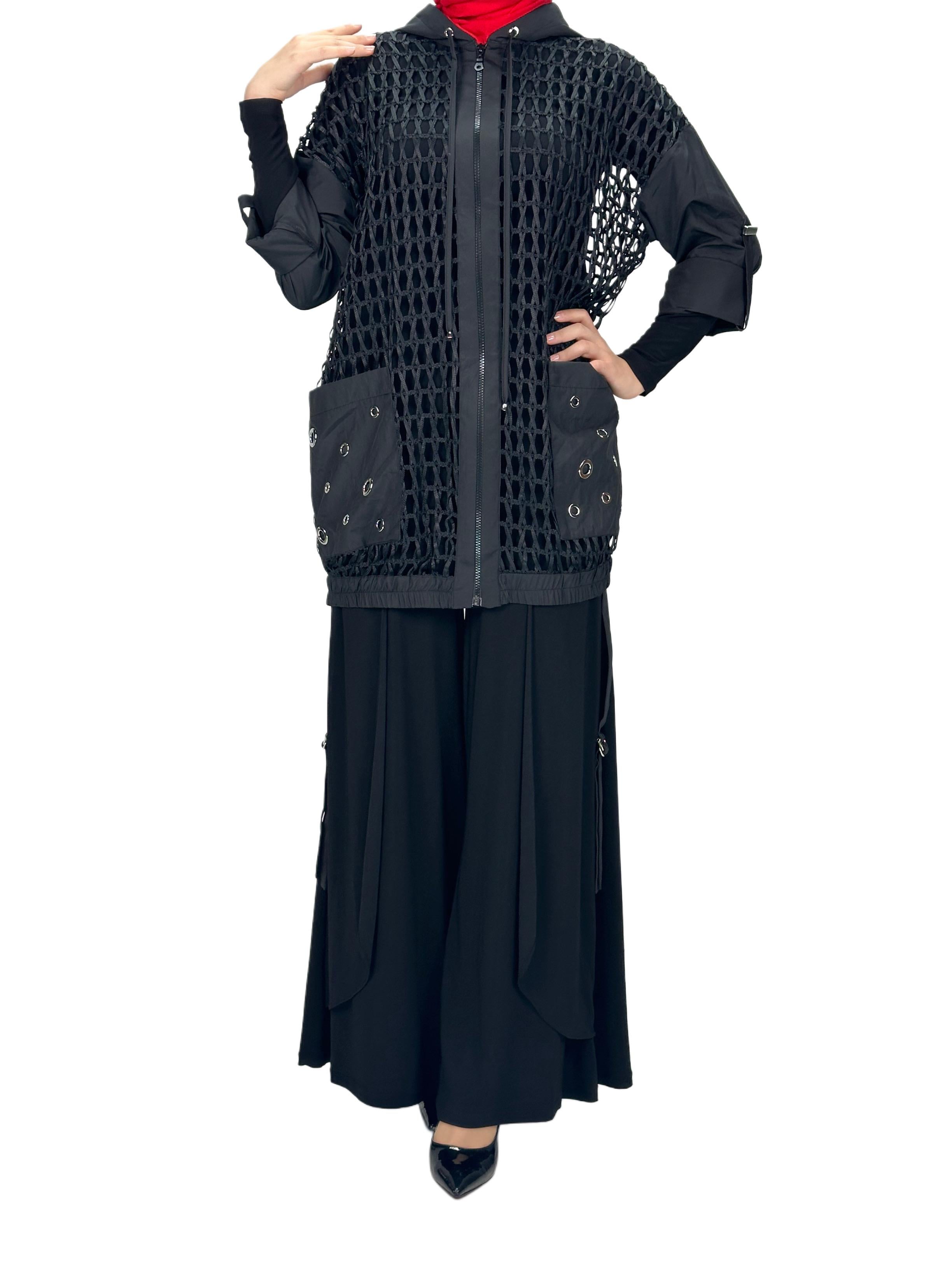 Üçlü Takım Siyah OTW43829