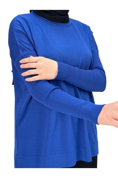 Merserize Triko Bluz Saks OTW1929