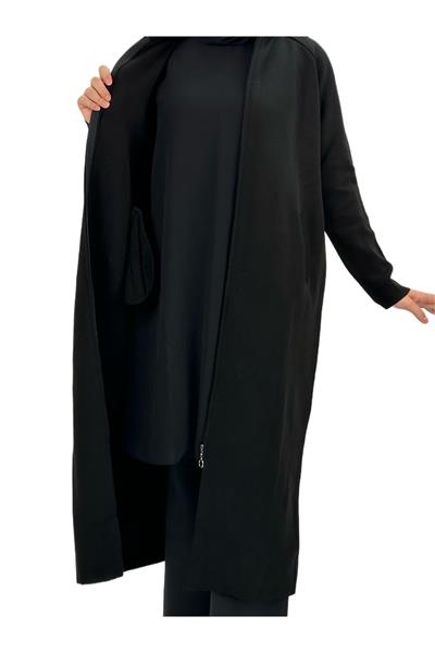 Triko Hırka Siyah OTW2778