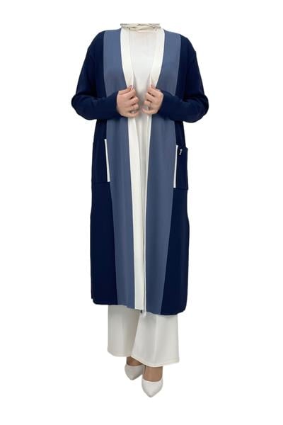 Merserize Triko Hırka Lacivert OTW2916